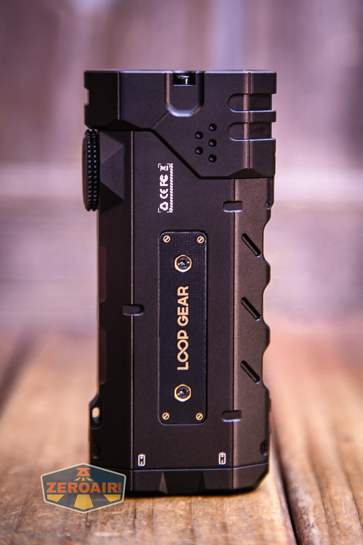 LoopGear SK-05 II Pro flashlight showing all sides