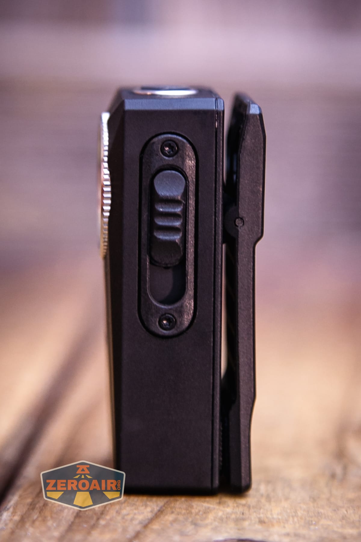 Trustfire Mini C Multifunctional clip-on flashlight showing all sides