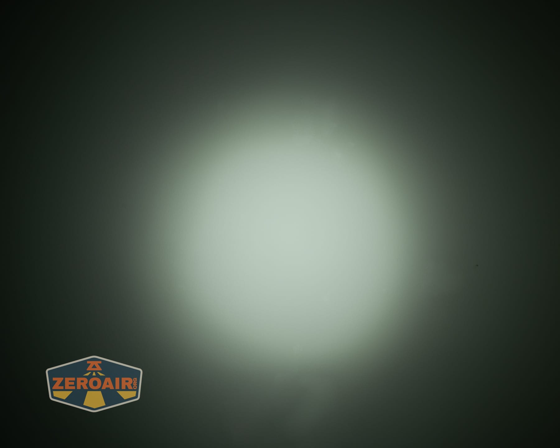 Trustfire Mini C Multifunctional clip-on flashlight beamshots on ceiling