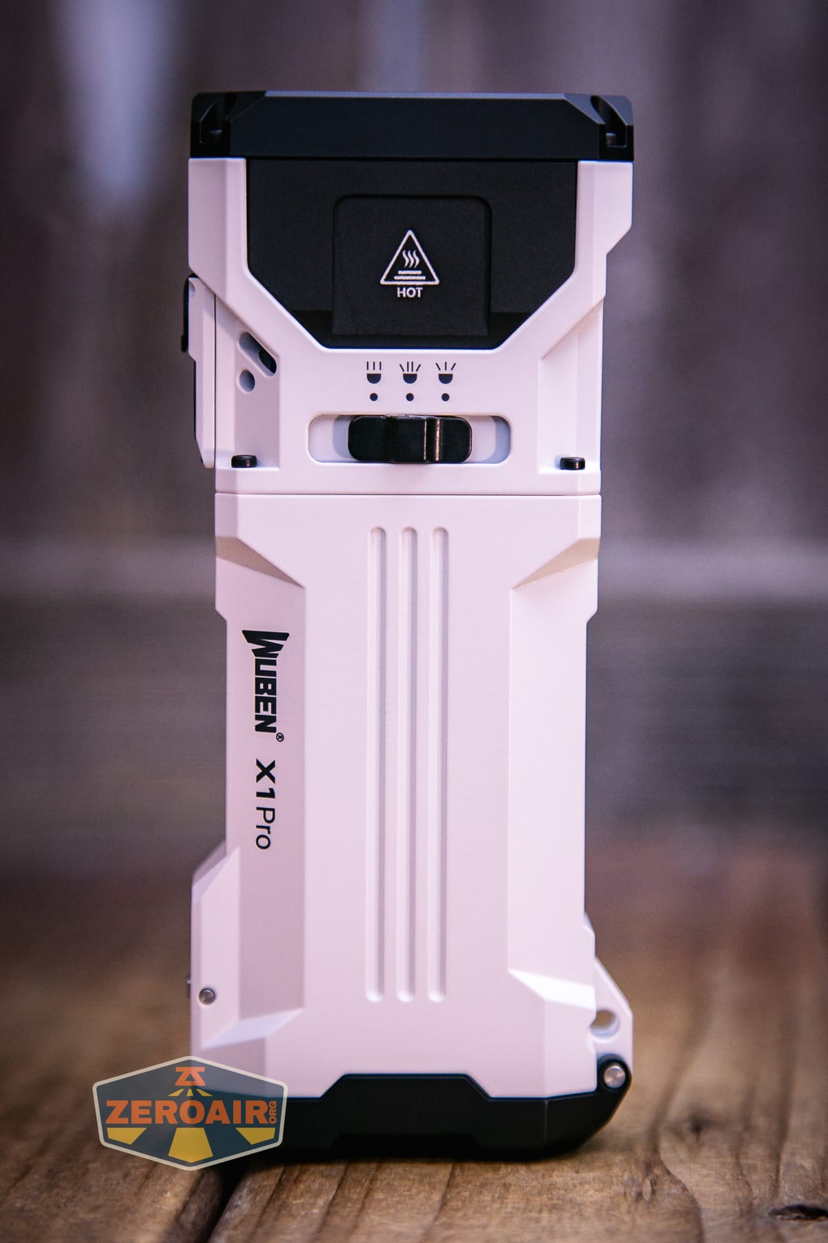 Wuben X1 Pro 2 flashlight showing all sides