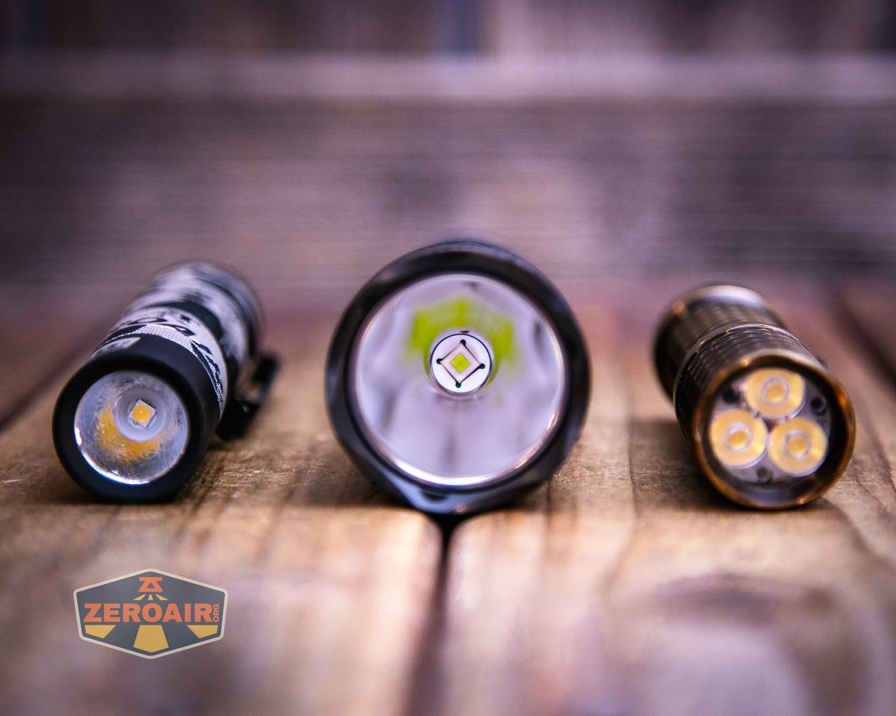 Armytek Predator Pro Max 2026 with two standard sized flashlights