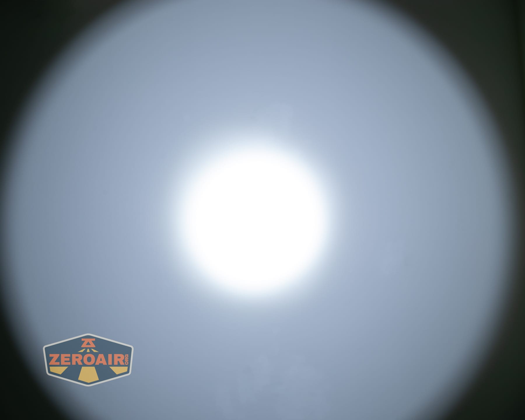 Armytek Predator Pro Max 2026 beamshots on ceiling