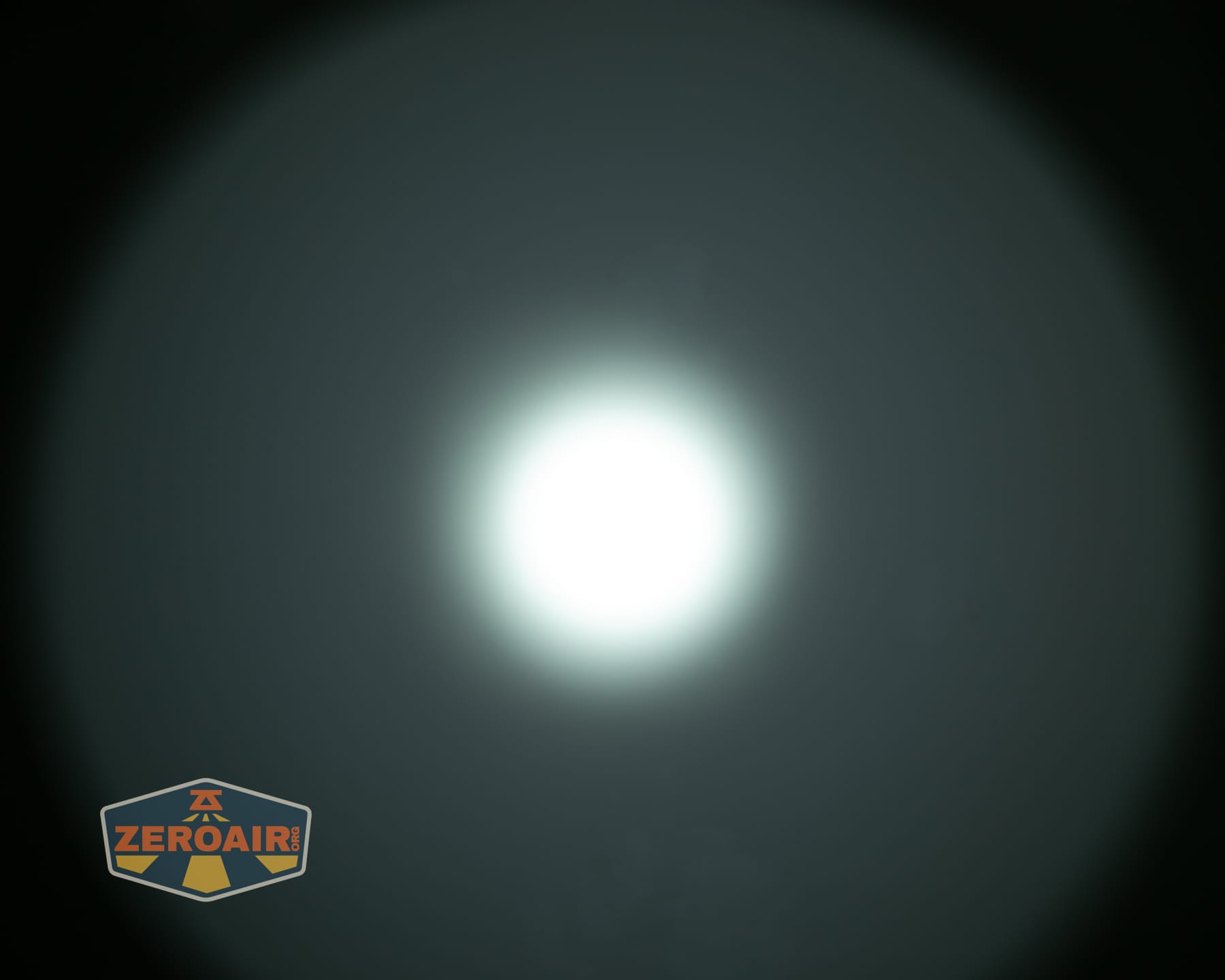 Armytek Predator Pro Max 2026 beamshots on ceiling