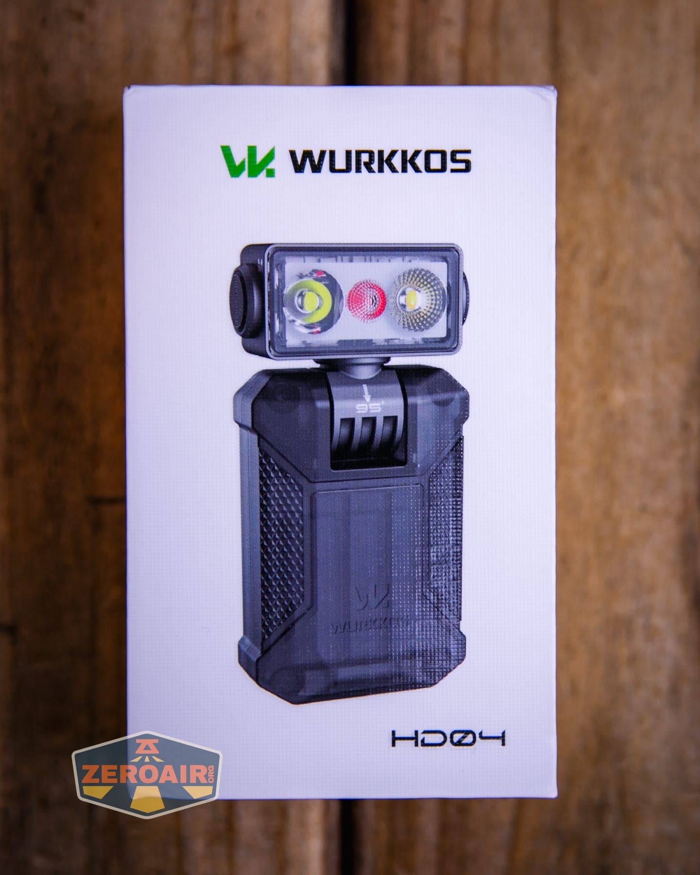 Wurkkos HD04 pocket flashlight box