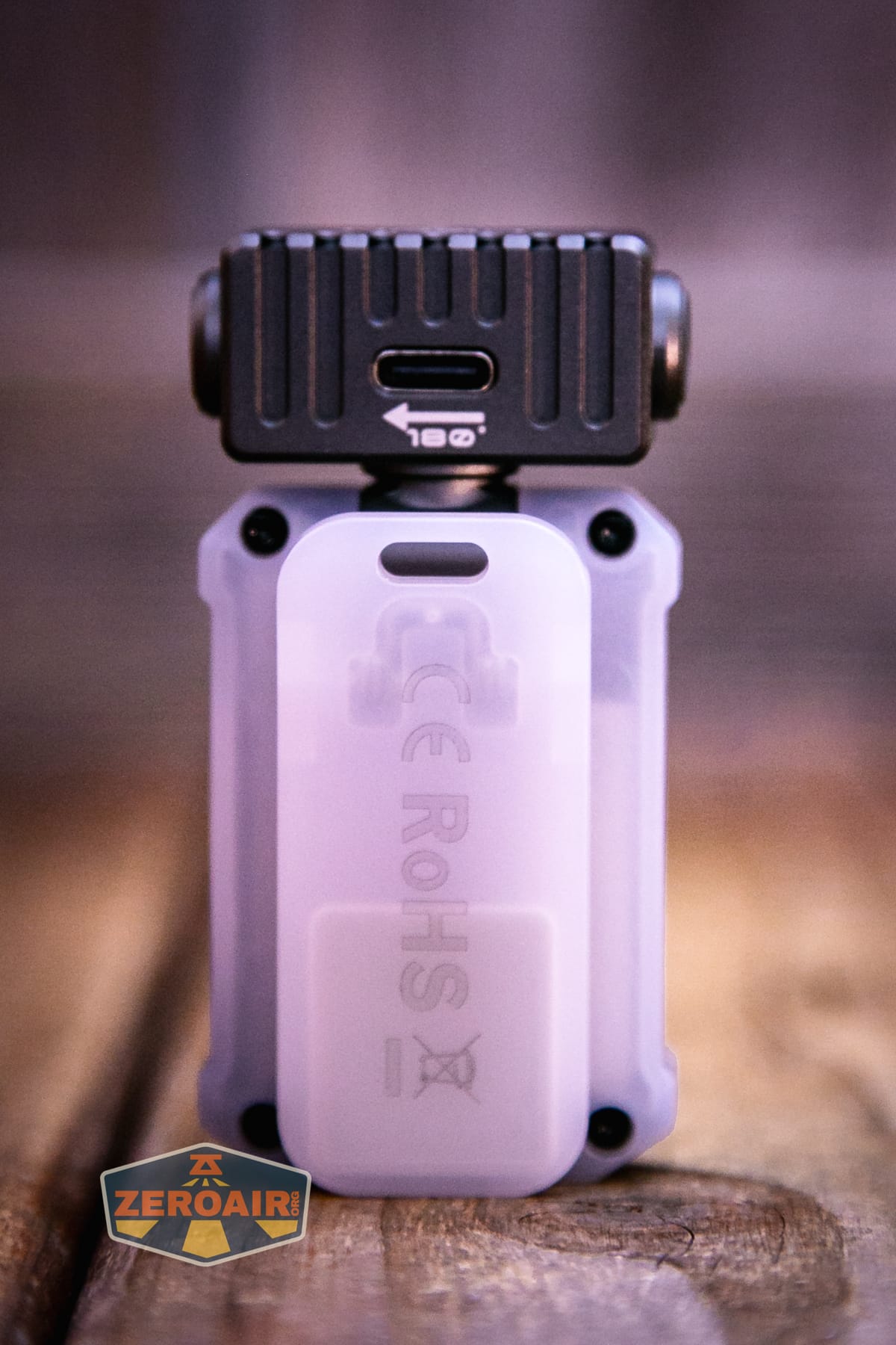 Wurkkos HD04 pocket flashlight showing all sides
