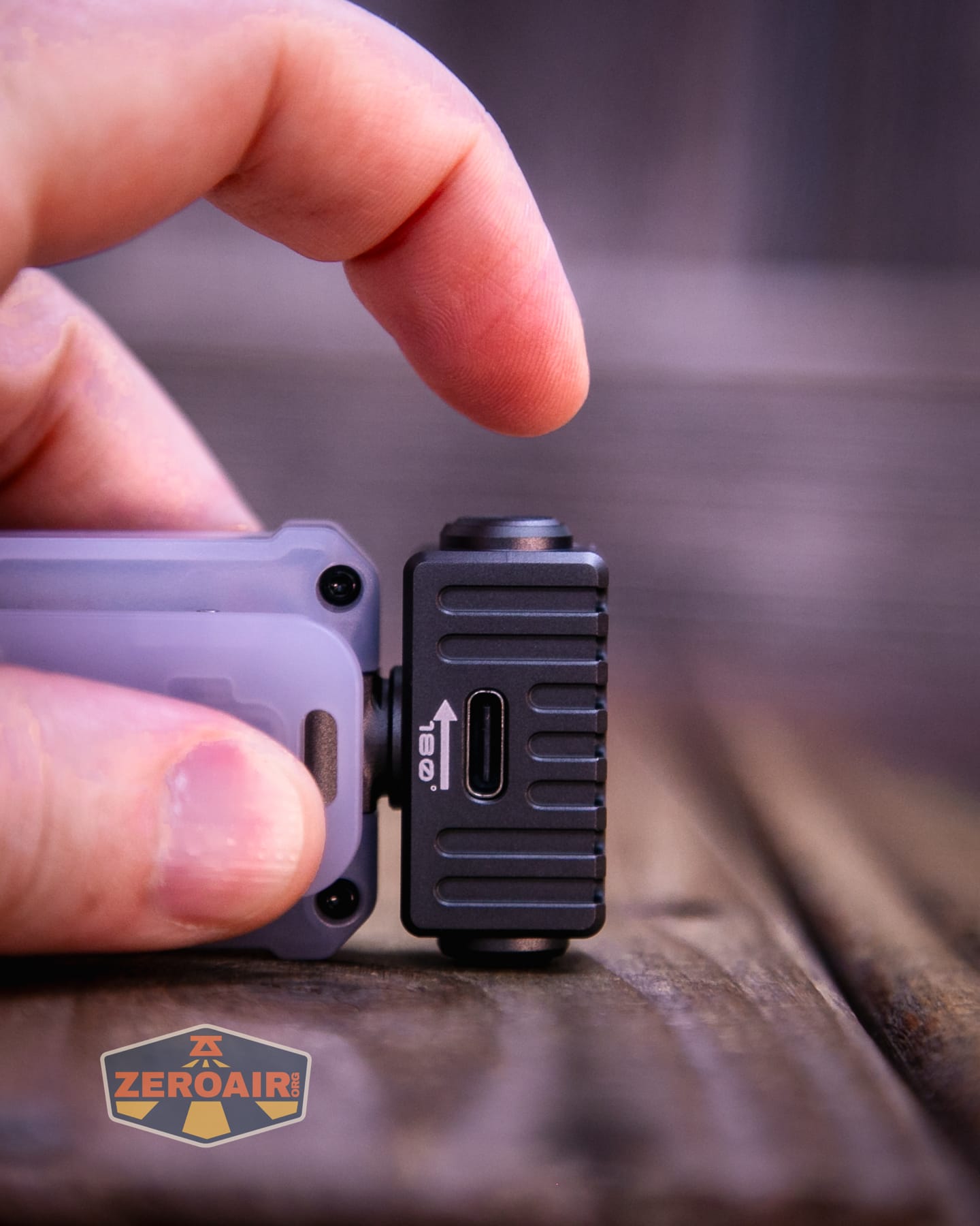 Wurkkos HD04 pocket flashlight switch profile