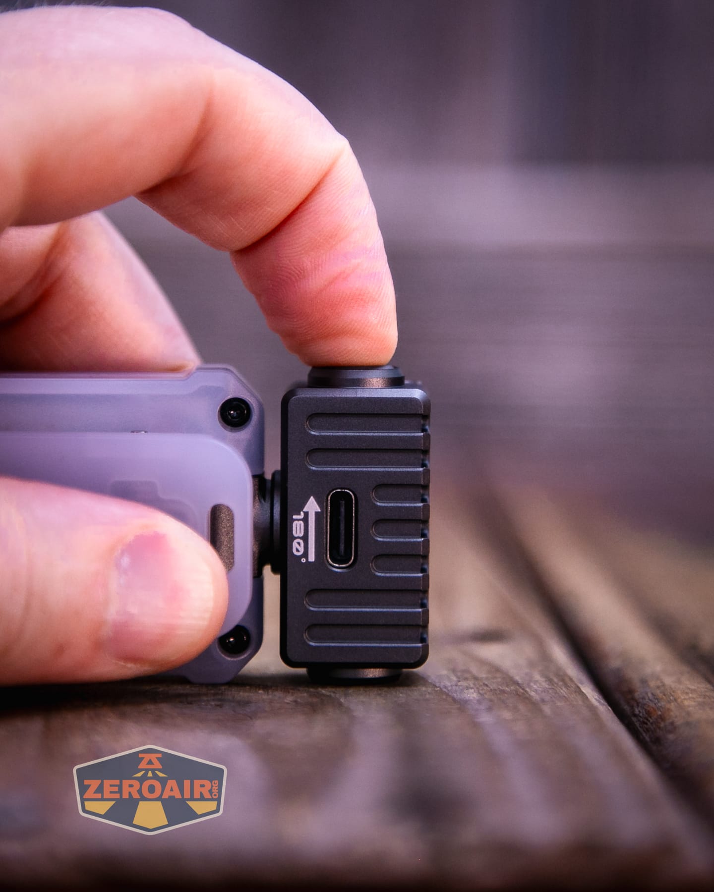 Wurkkos HD04 pocket flashlight switch actuation