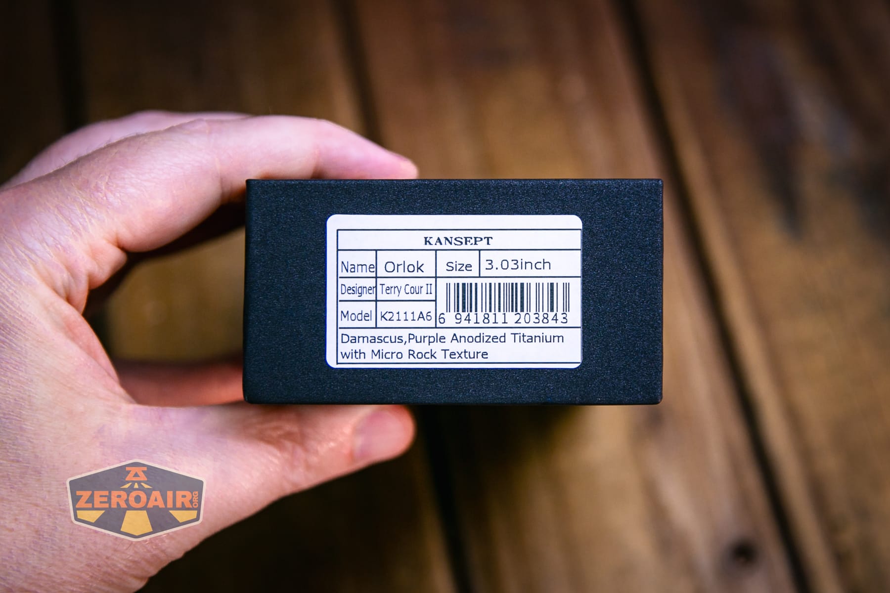 Kansept Orlok knife box