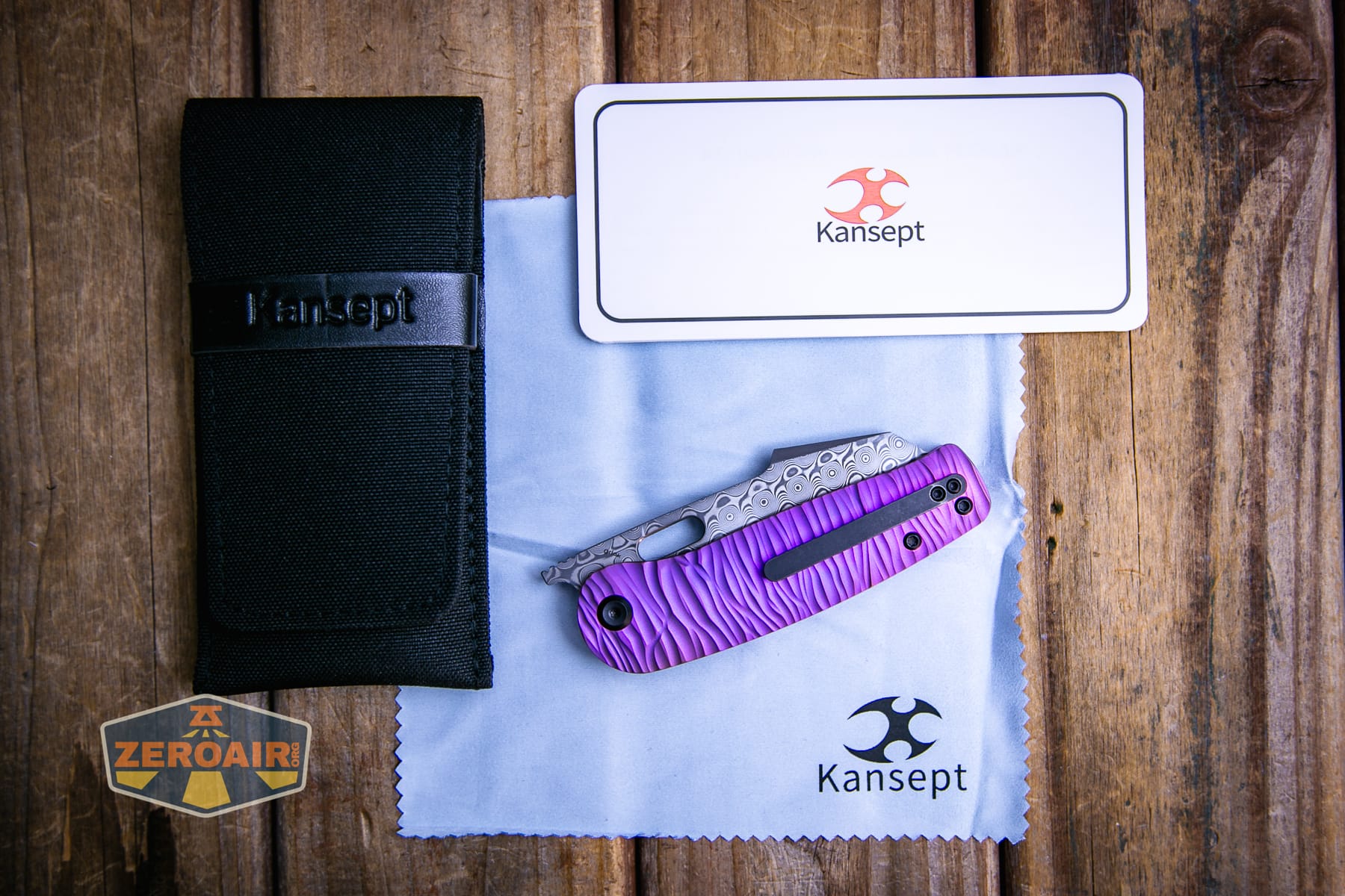 Kansept Orlok knife what's included
