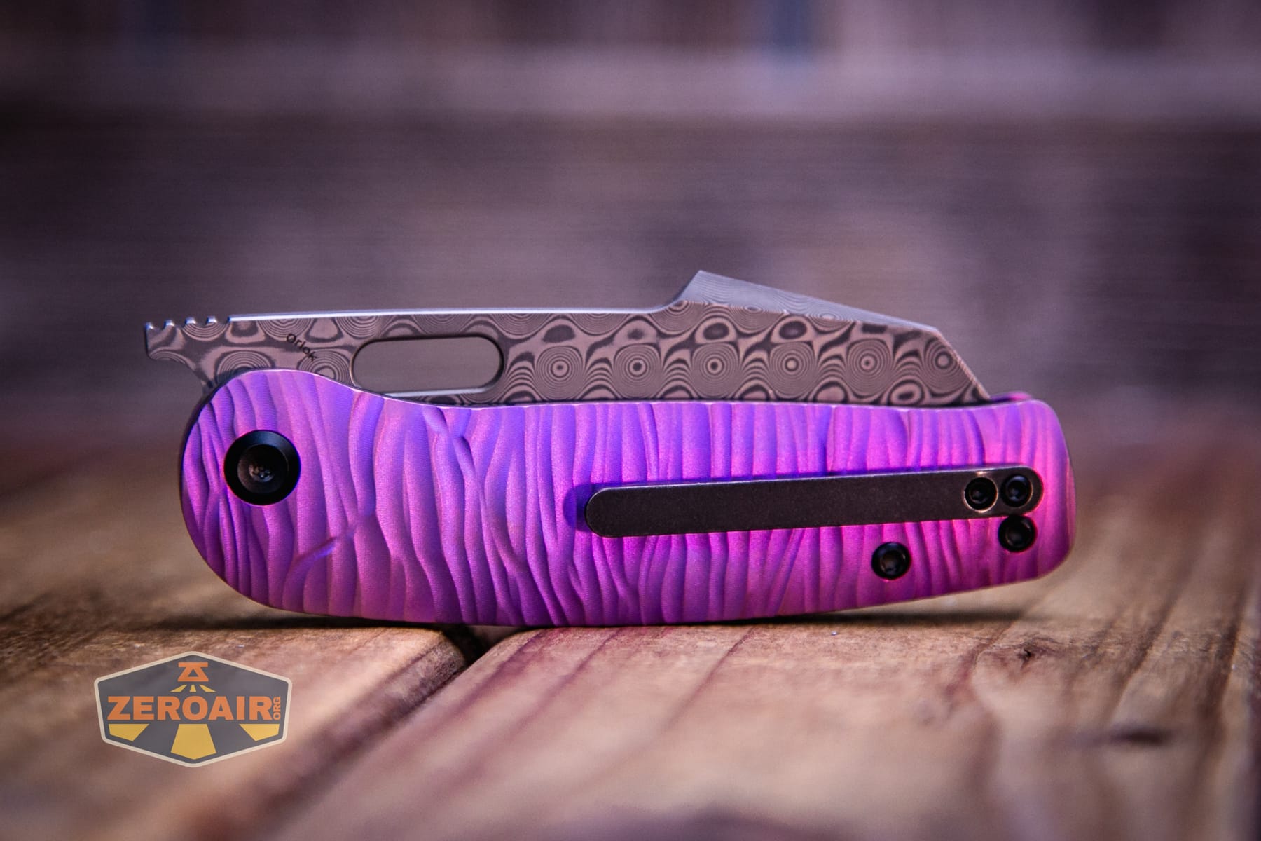 Kansept Orlok knife closed clip side view