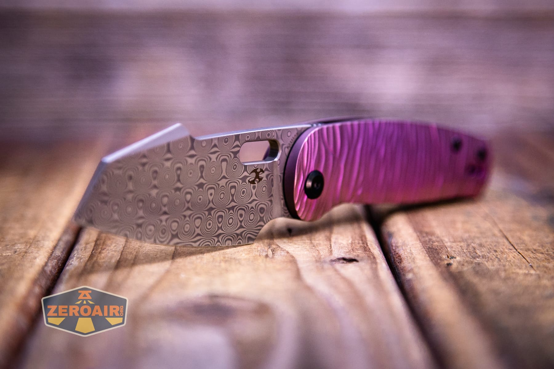 Kansept Orlok knife three quarter view
