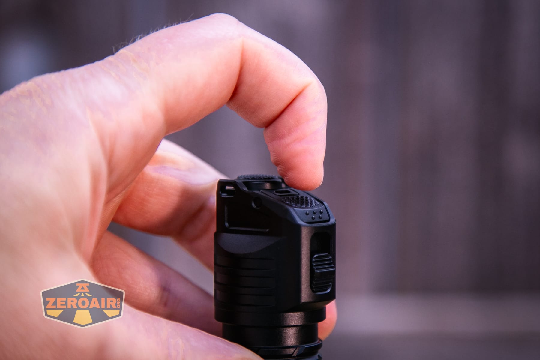 Nitecore P27iX customizable tactical flashlight switch profile