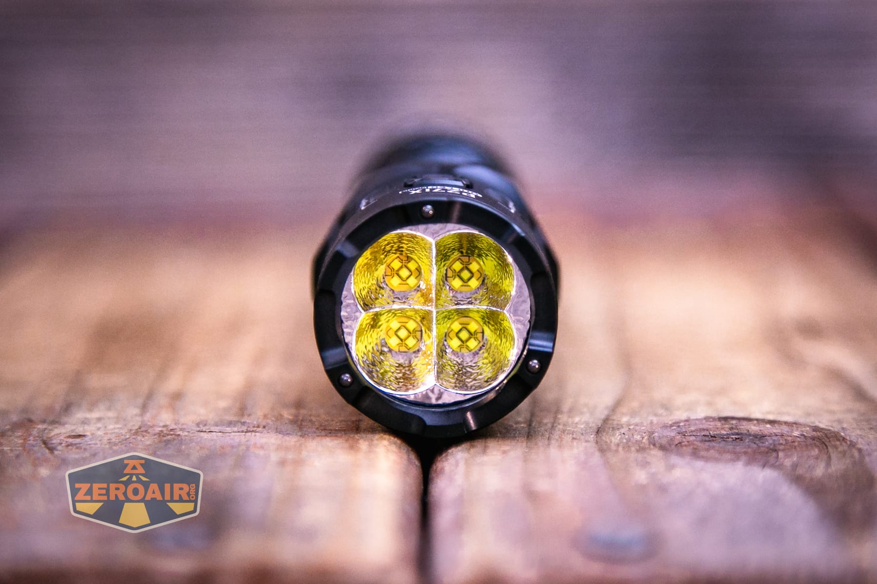 Nitecore P27iX customizable tactical flashlight emitters