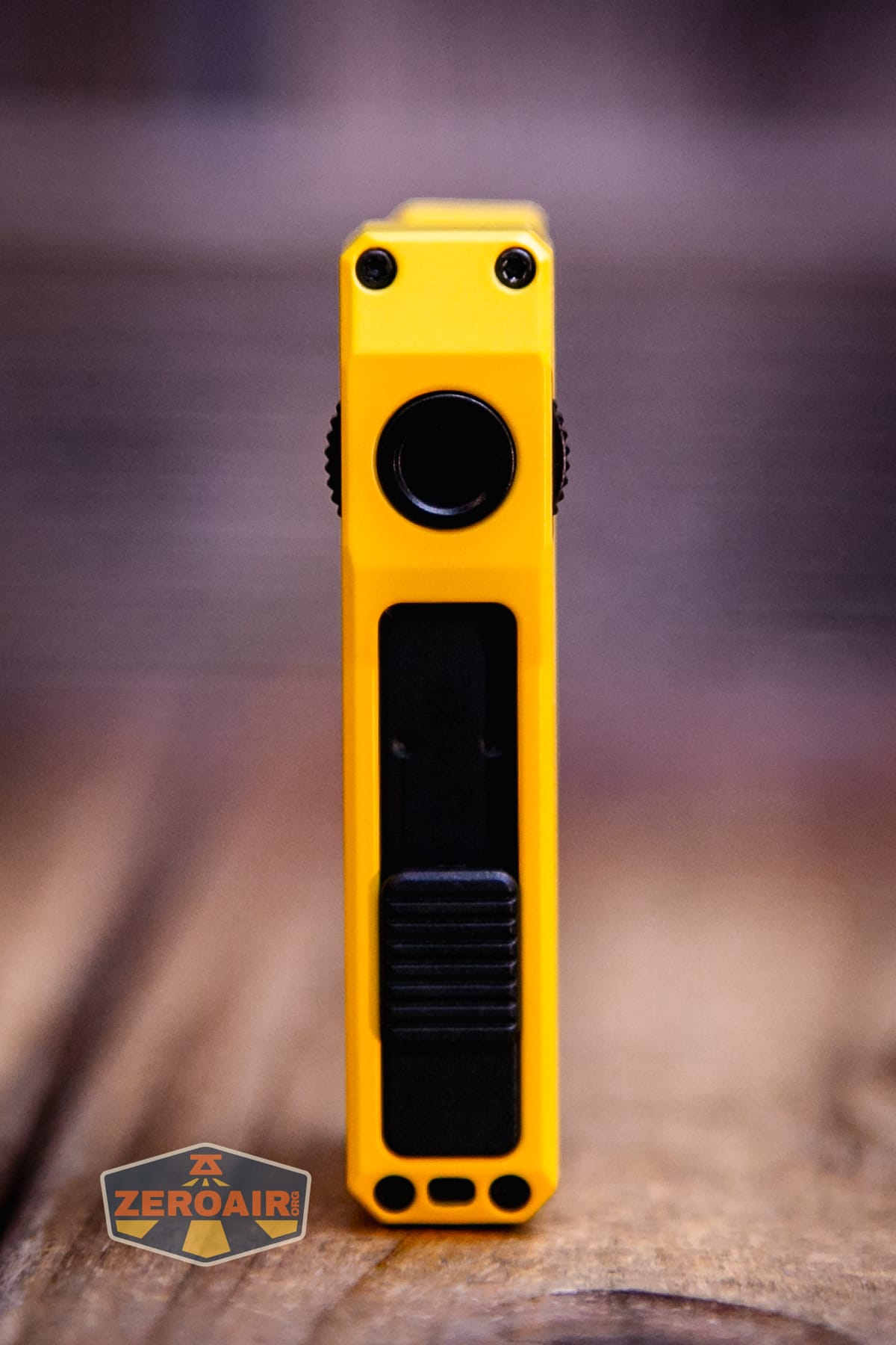 Wuben G5 Yellow EDC Keychain flashlight showing all sides