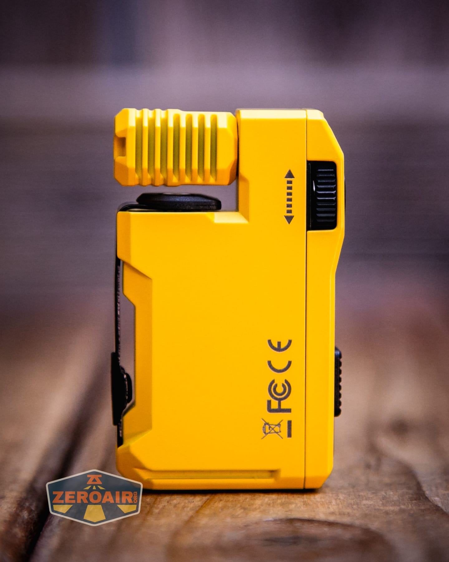 Wuben G5 Yellow EDC Keychain flashlight showing all sides