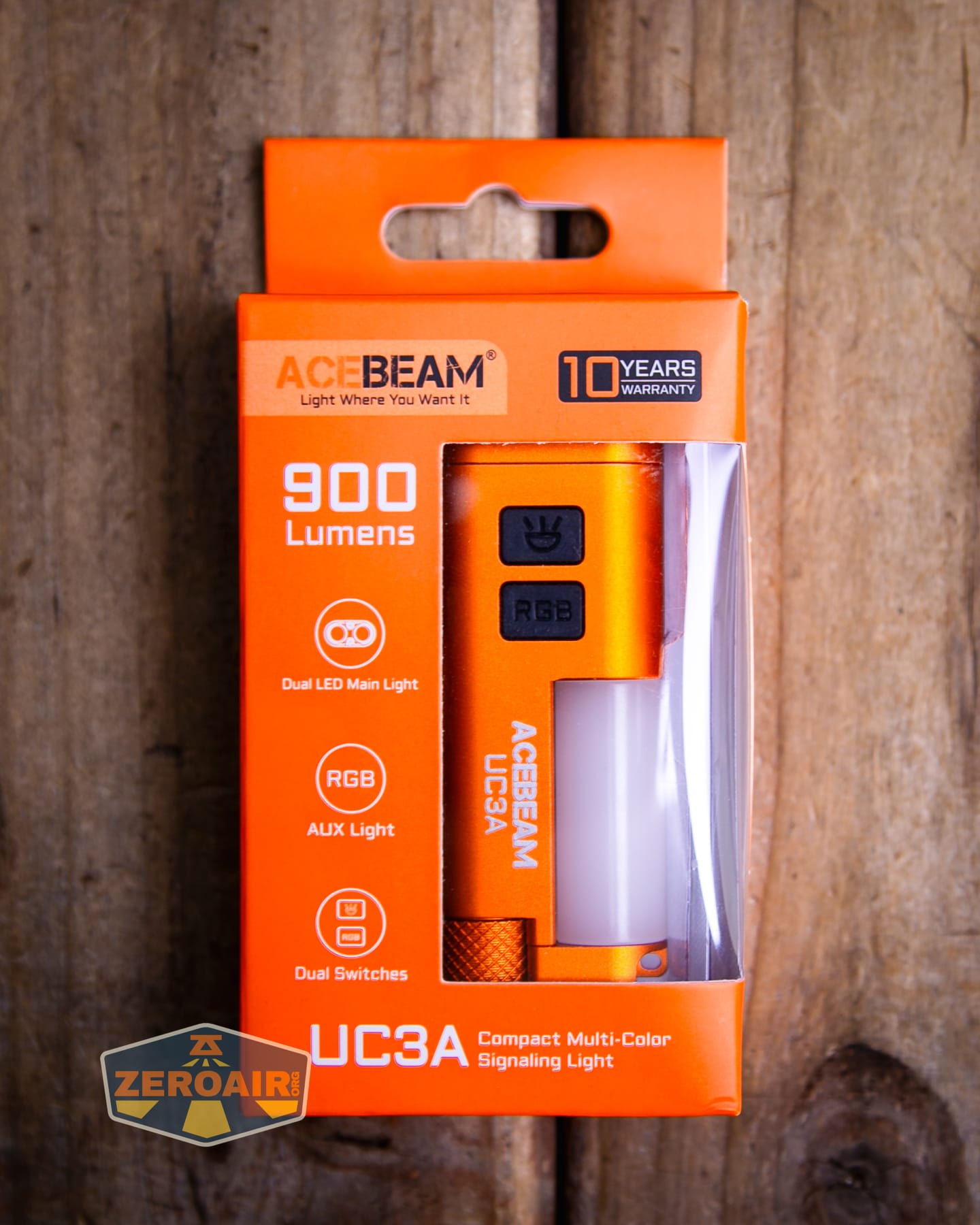 Acebeam UC3A Signal flashlight box