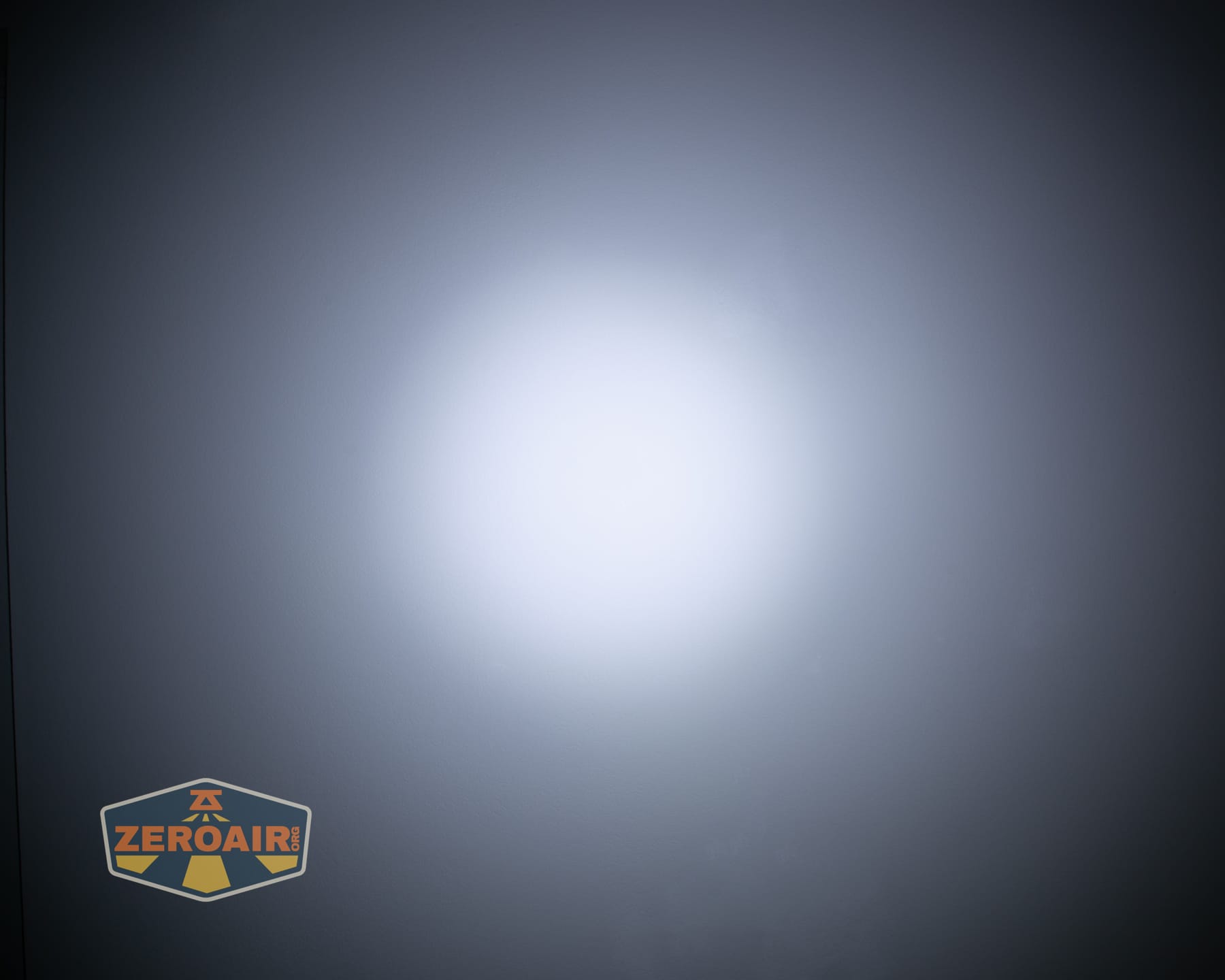Acebeam UC3A Signal flashlight beamshots on ceiling