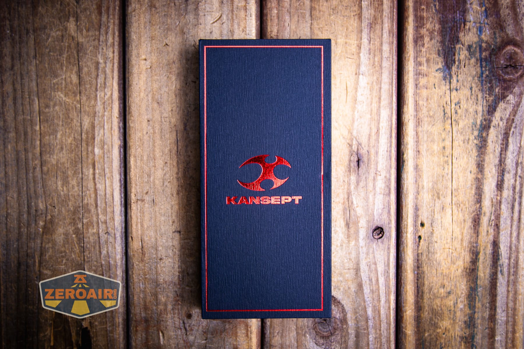 Kansept Higonokami liner lock knife box