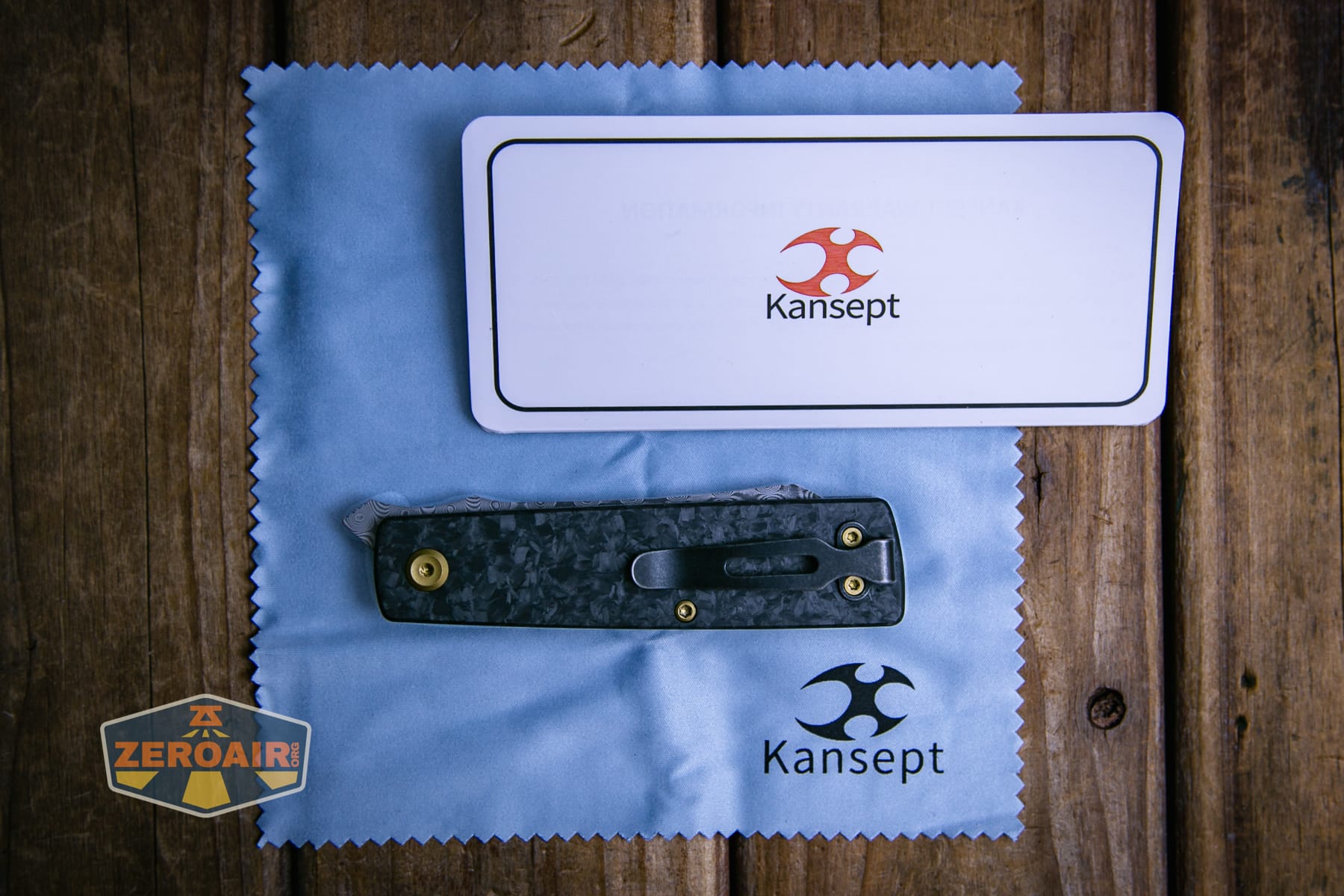 Kansept Higonokami liner lock knife what's included