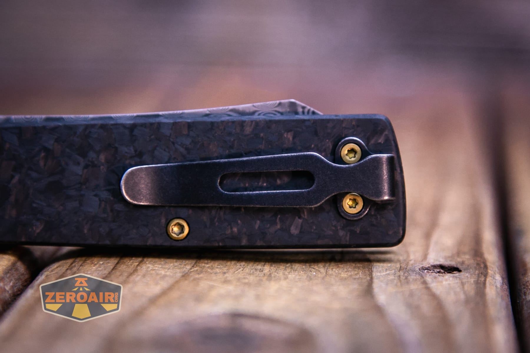 Kansept Higonokami liner lock knife pocket clip