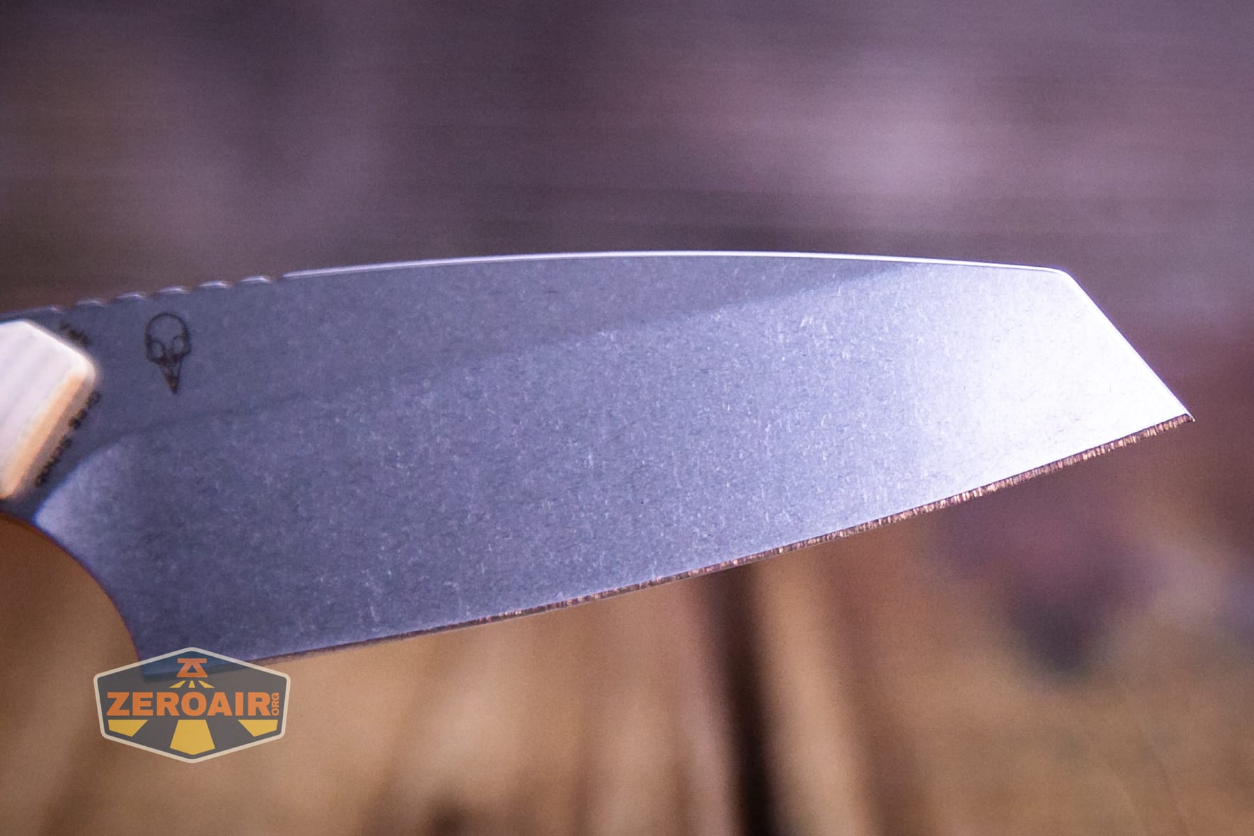 Kansept Valk Fixed blade knife blade detail