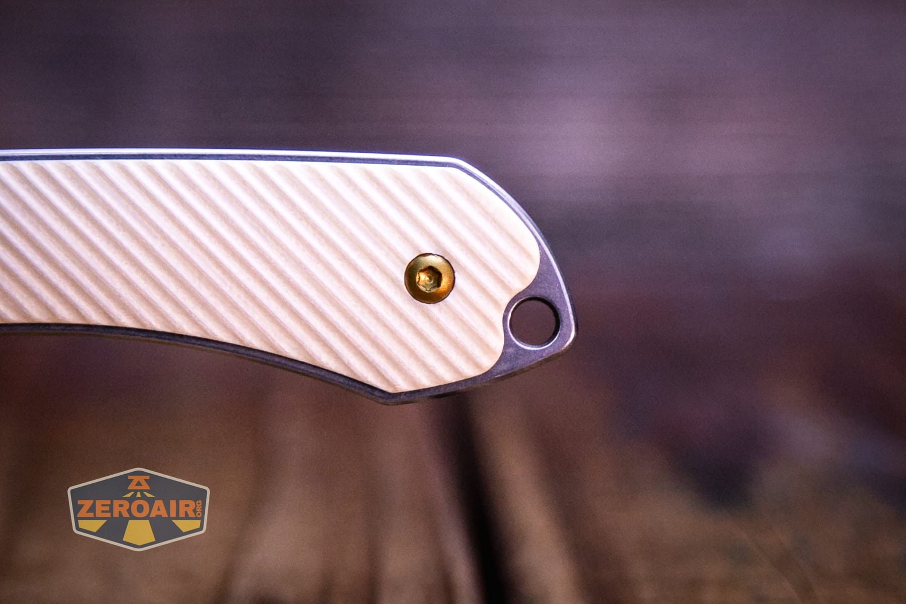 Kansept Valk Fixed blade knife lanyard hole