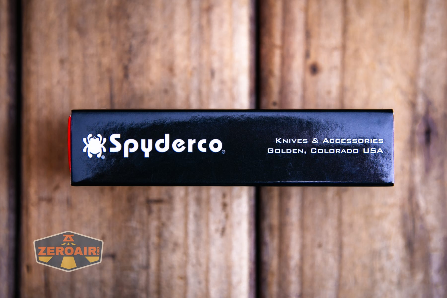 Spyderco Lil Native Cutlery Shoppe knife box