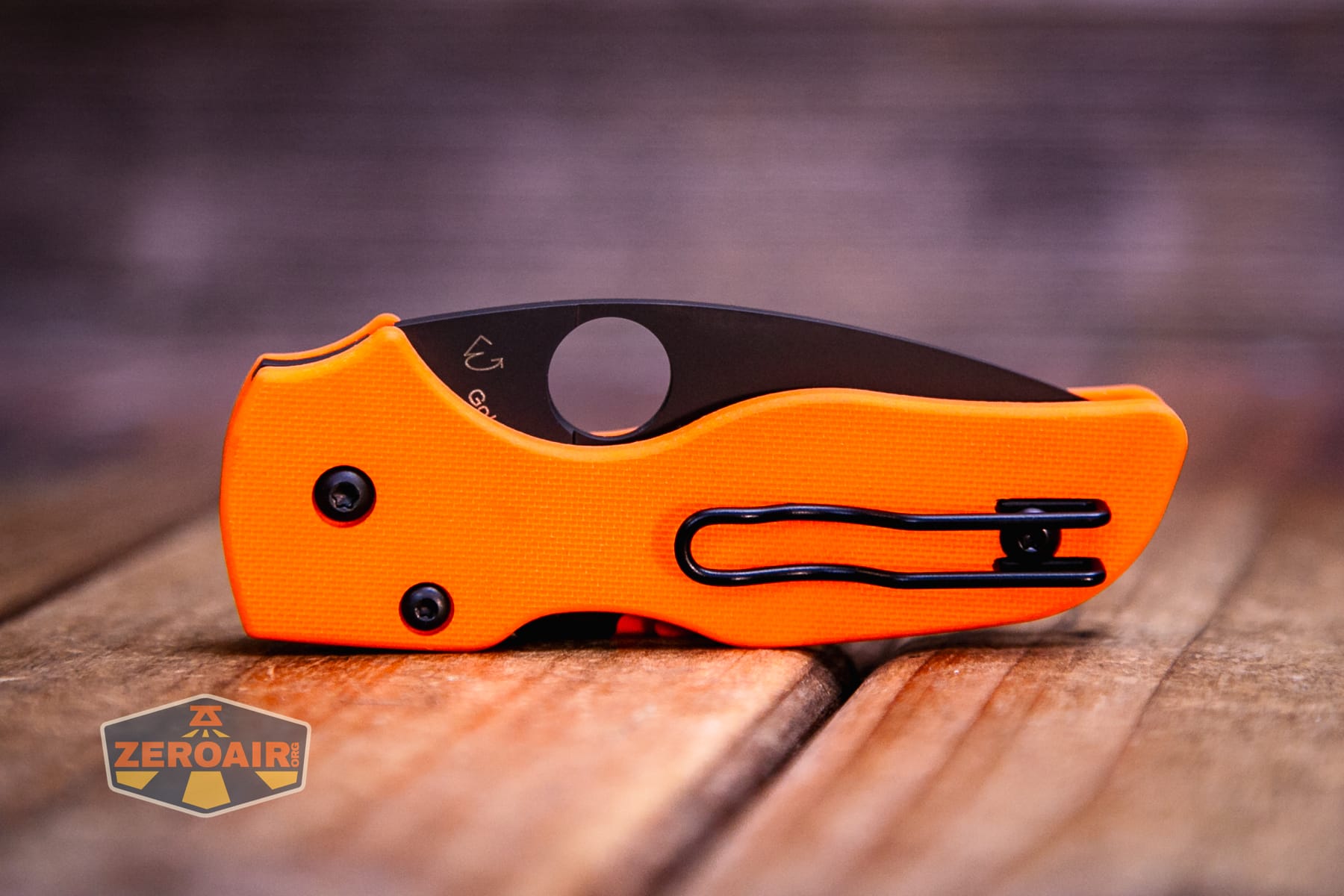 Spyderco Lil Native Cutlery Shoppe knife closed clip side