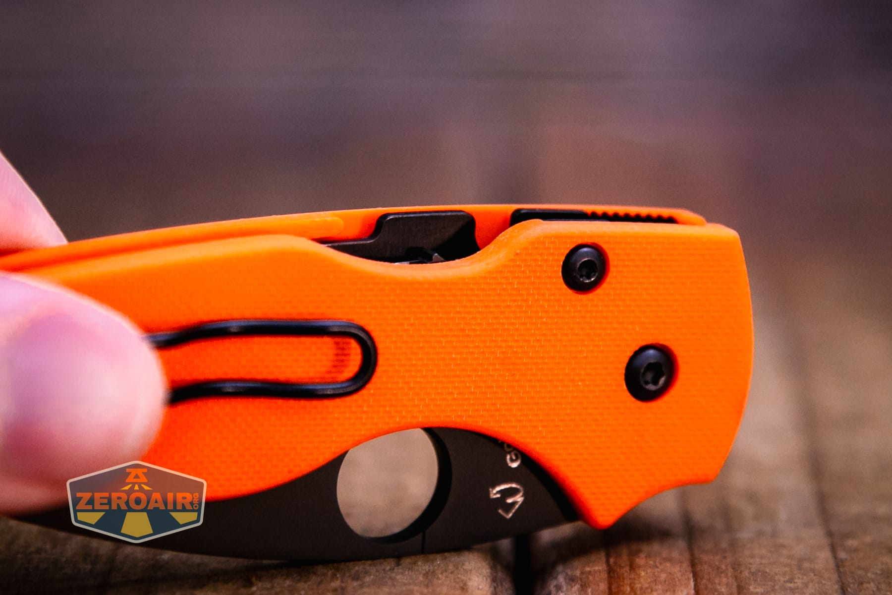 Spyderco Lil Native Cutlery Shoppe knife compression lock