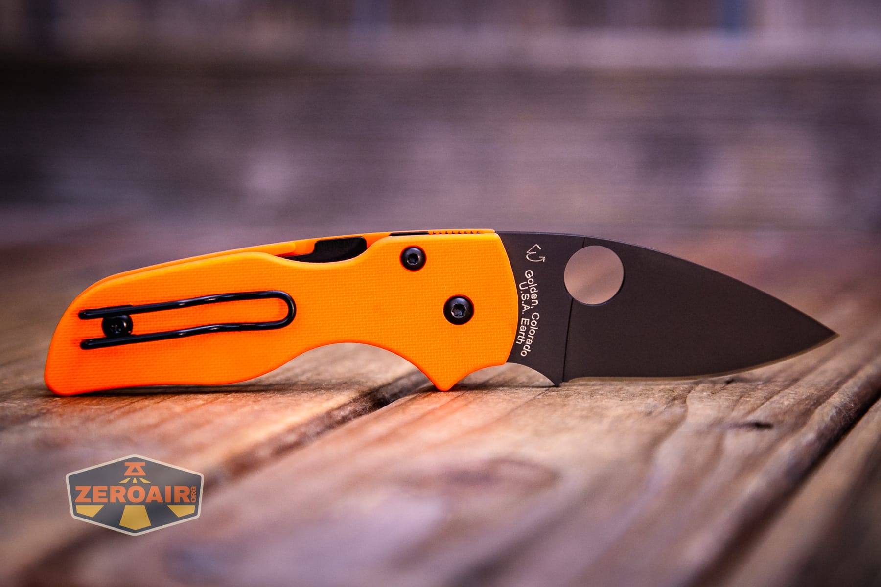Spyderco Lil Native Cutlery Shoppe knife fully open