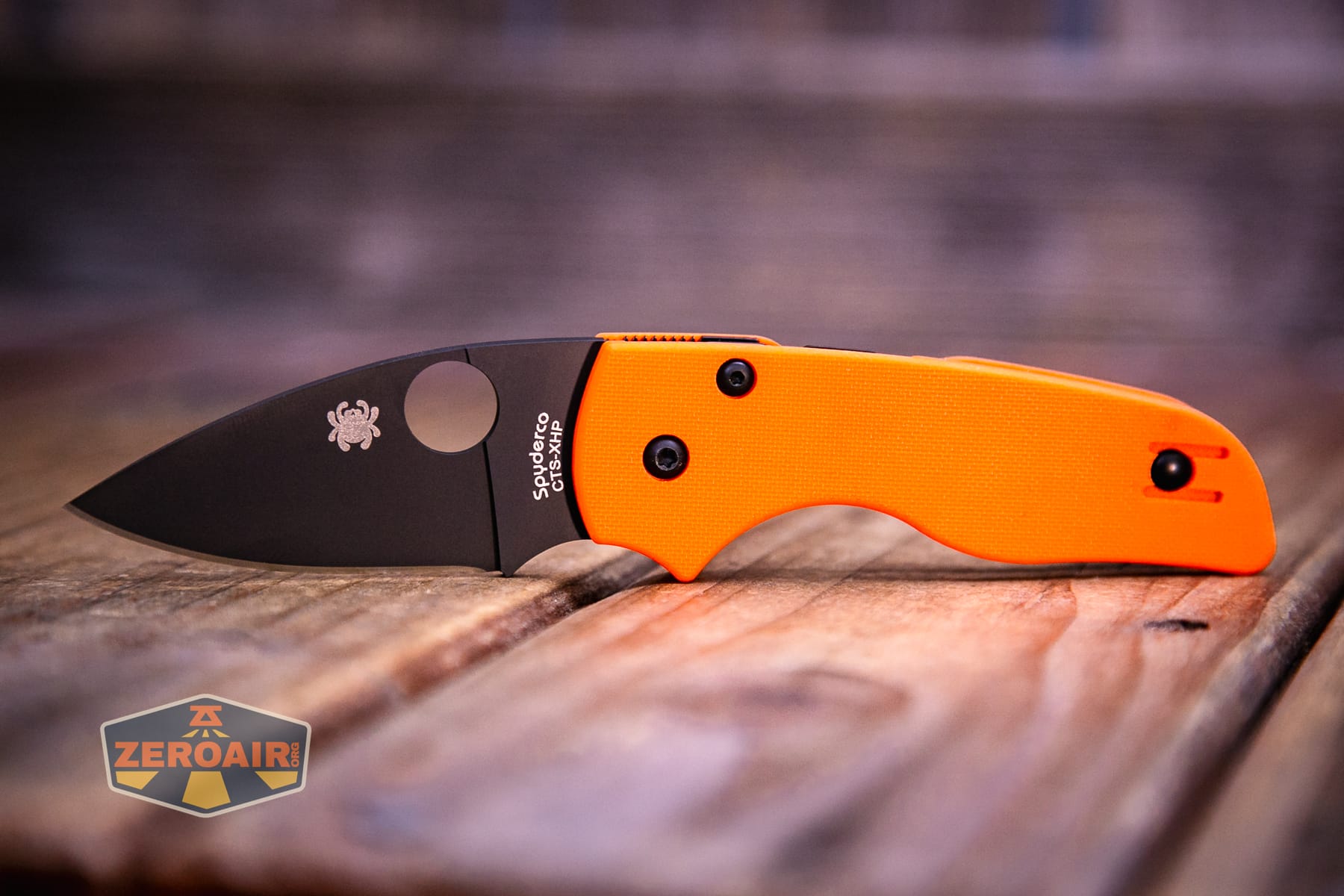 Spyderco Lil Native Cutlery Shoppe knife fully open
