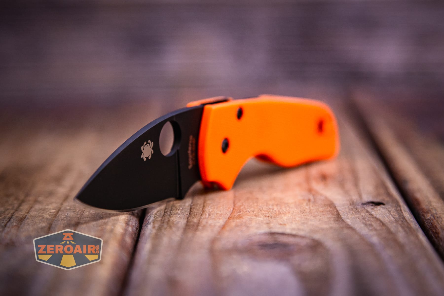 Spyderco Lil Native Cutlery Shoppe knife three quarter view