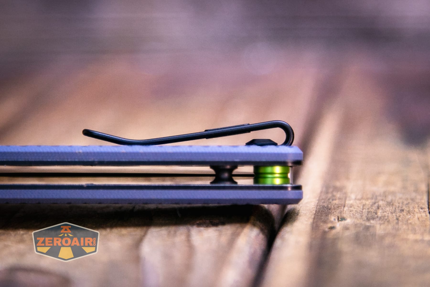 Vosteed Porcupine ModSwap Crossbar lock knife clip profile
