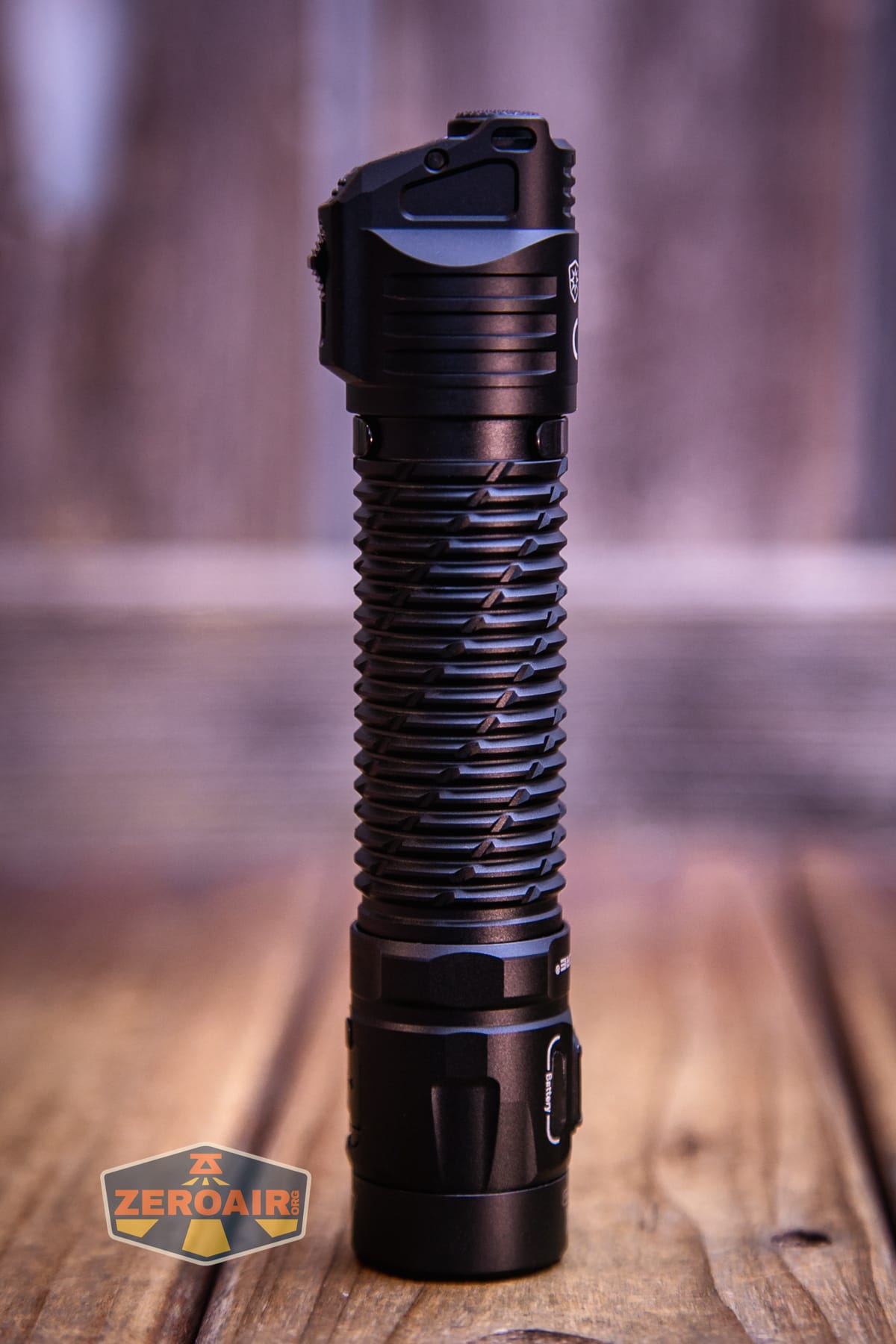 Nitecore P27iX customizable tactical flashlight showing all sides