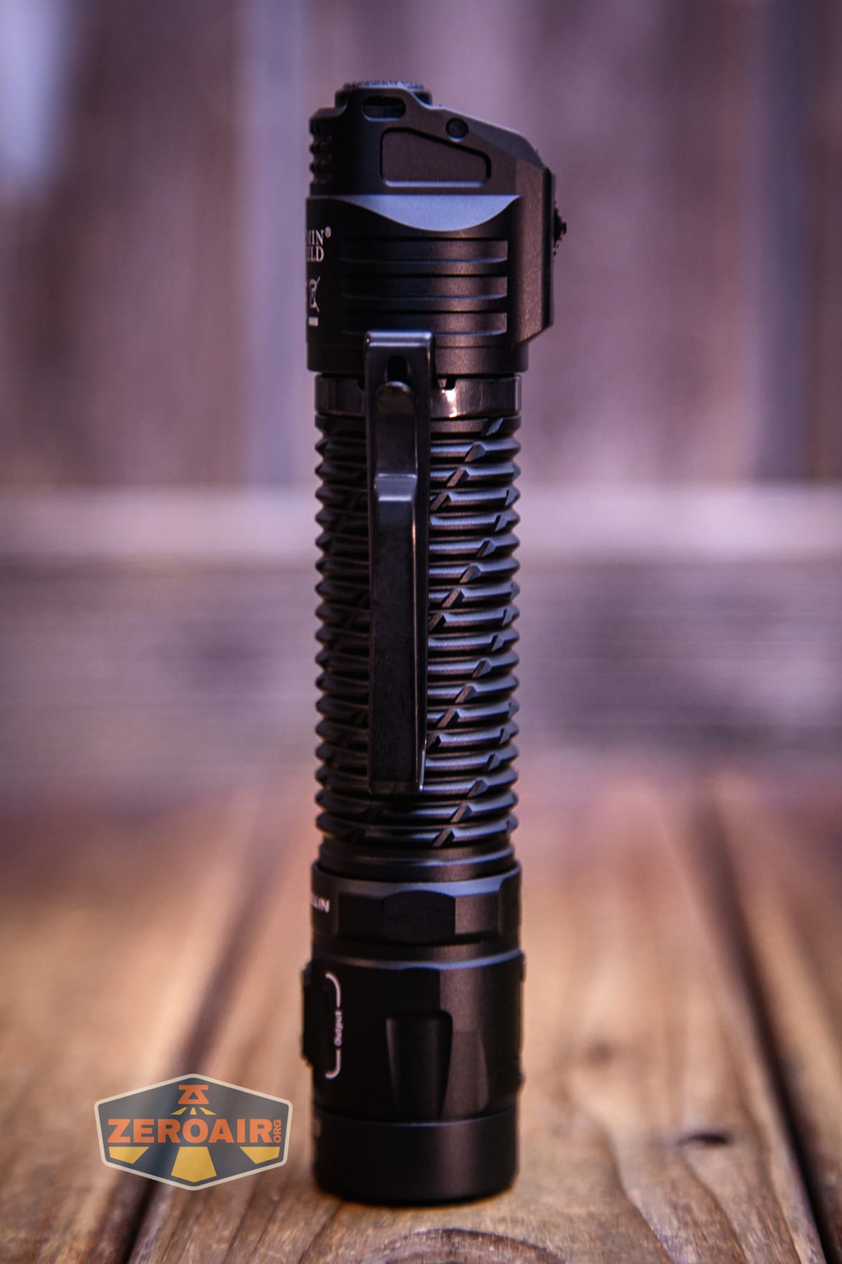 Nitecore P27iX customizable tactical flashlight showing all sides