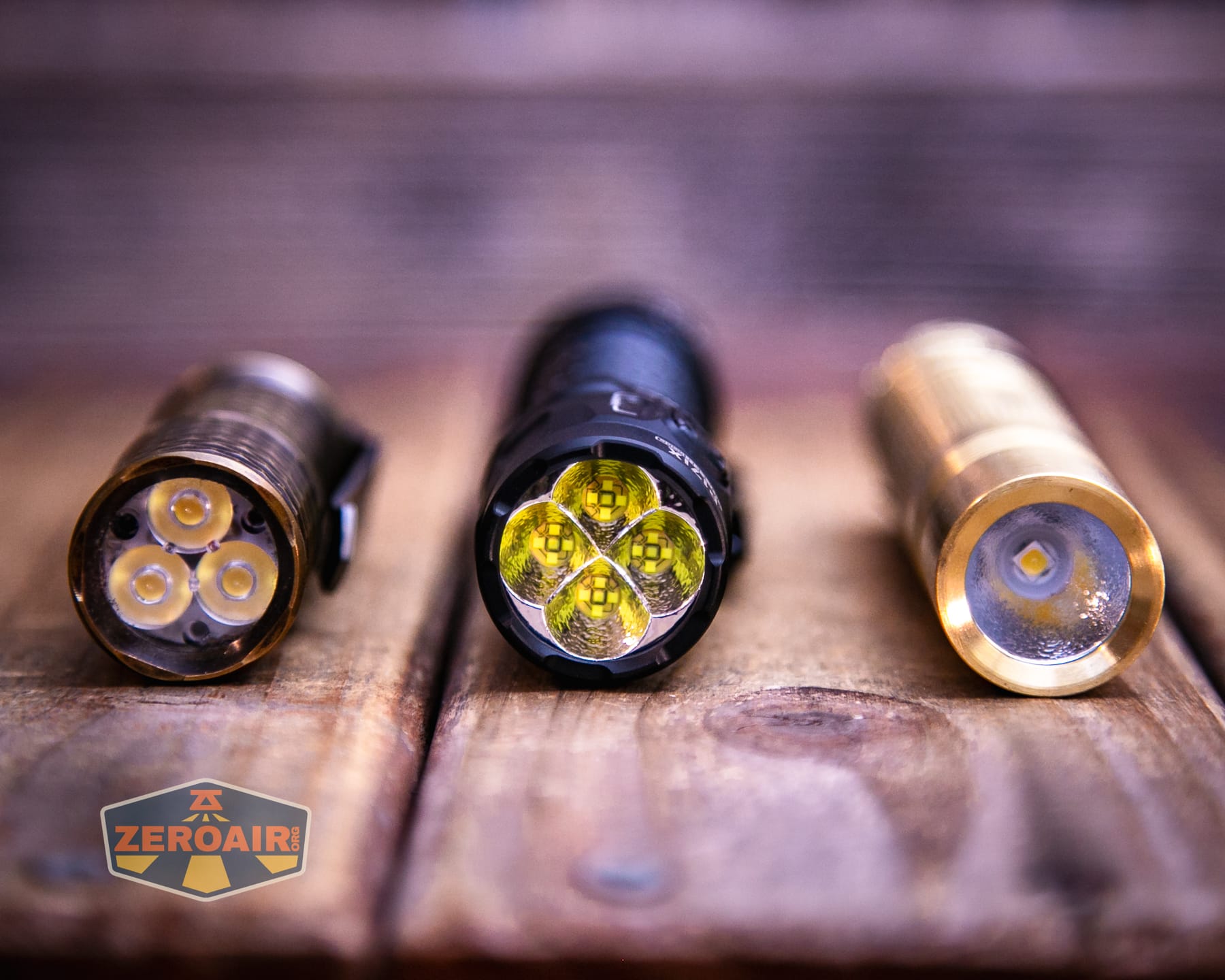 Nitecore P27iX customizable tactical flashlight with standard-sized flashlights