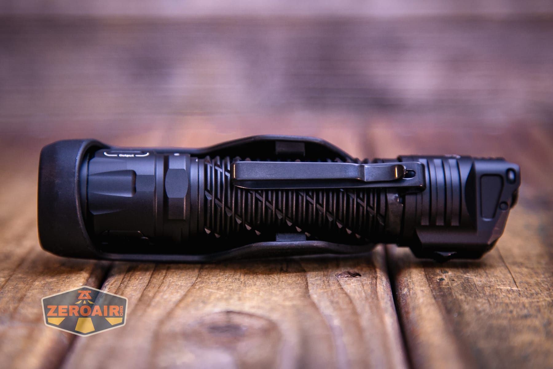 Nitecore P27iX customizable tactical flashlight in hard case