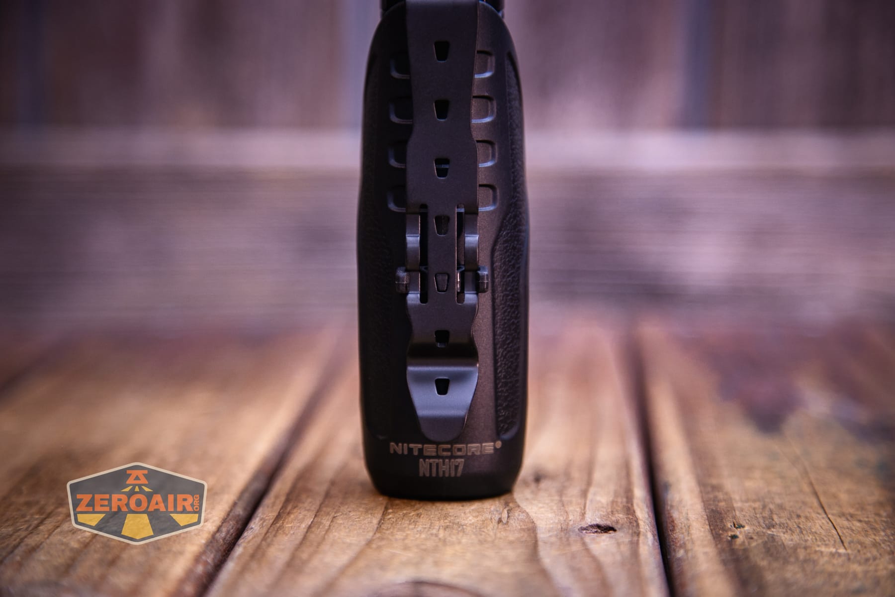 Nitecore P27iX customizable tactical flashlight in hard case