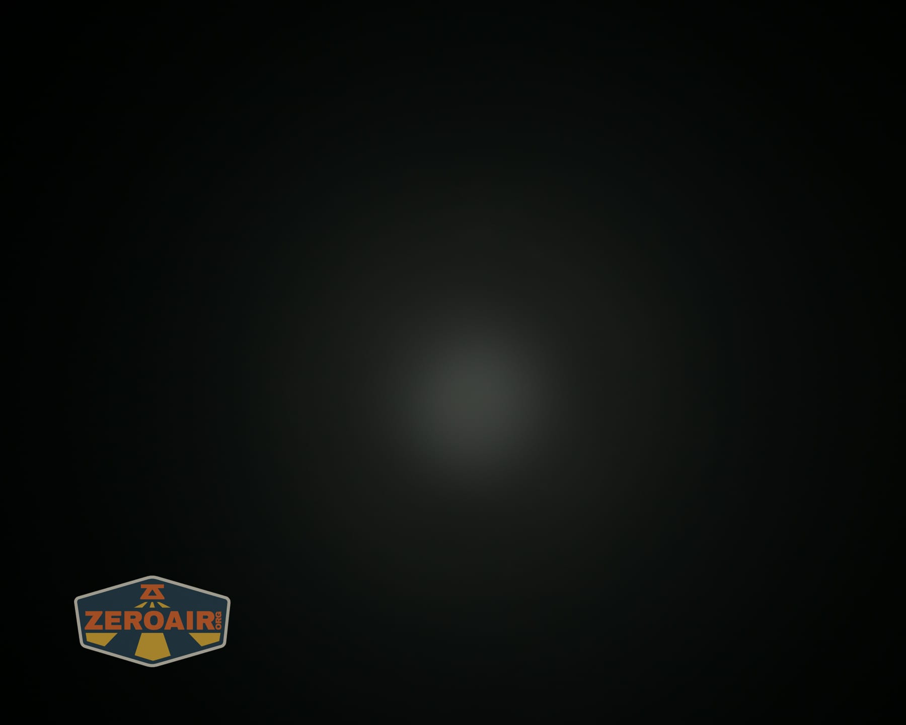 Nitecore P27iX customizable tactical flashlight emitters on ceiling