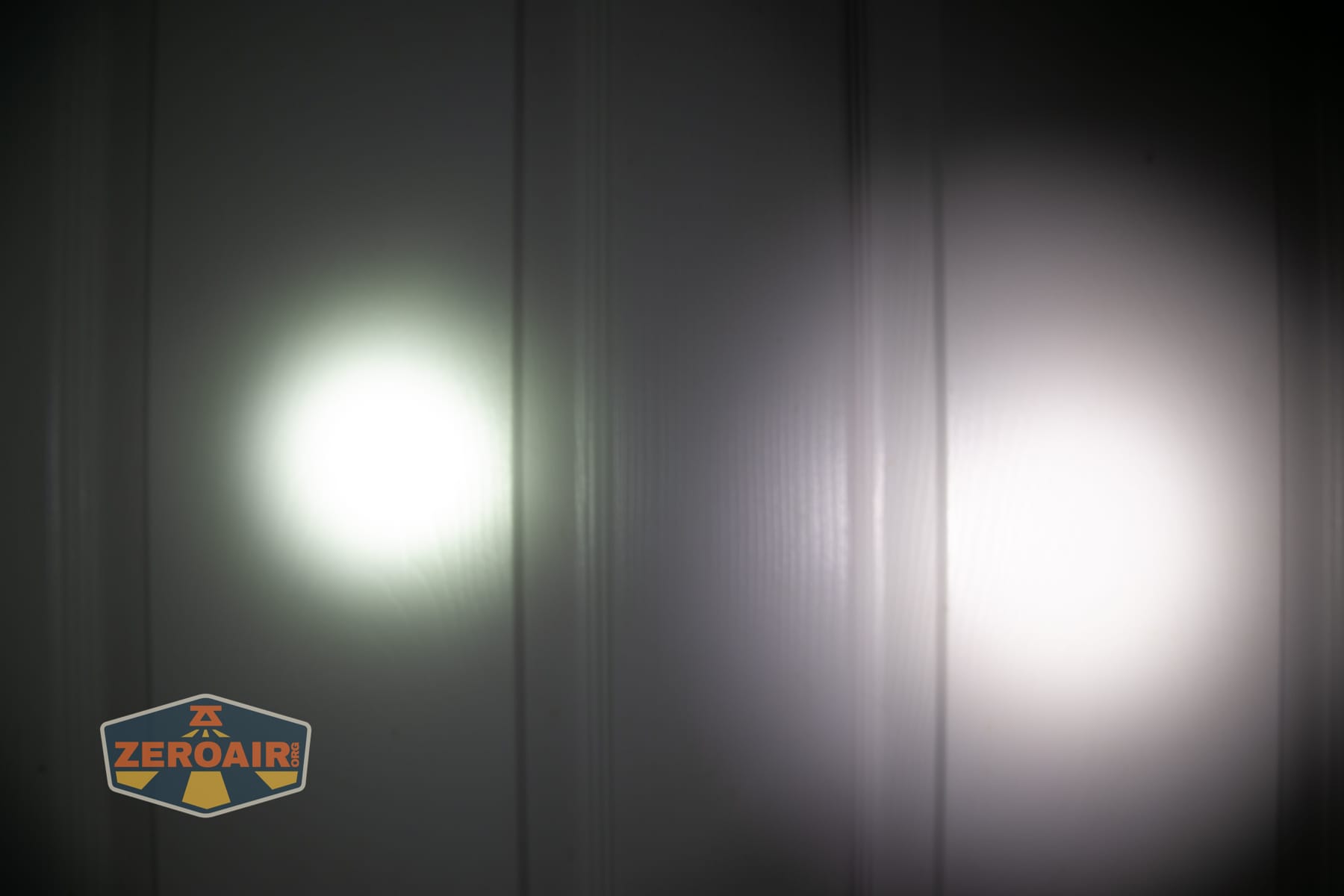 Nitecore P27iX customizable tactical flashlight emitters on compared to Nichia 219b