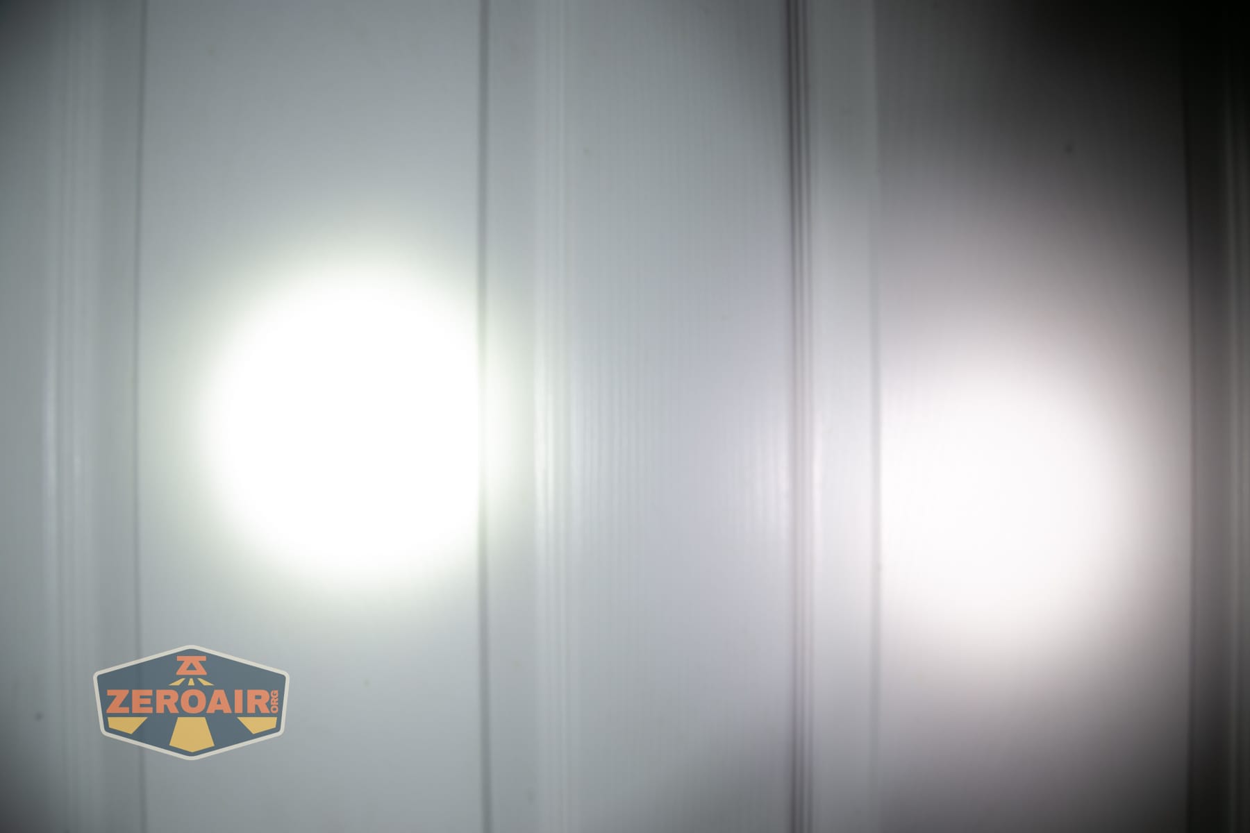 Nitecore P27iX customizable tactical flashlight emitters on compared to Nichia 219b
