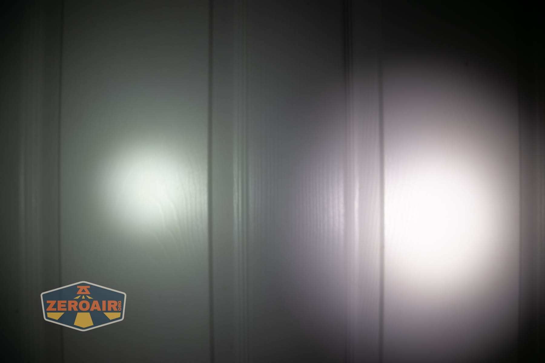 Nitecore P27iX customizable tactical flashlight emitters on compared to Nichia 219b