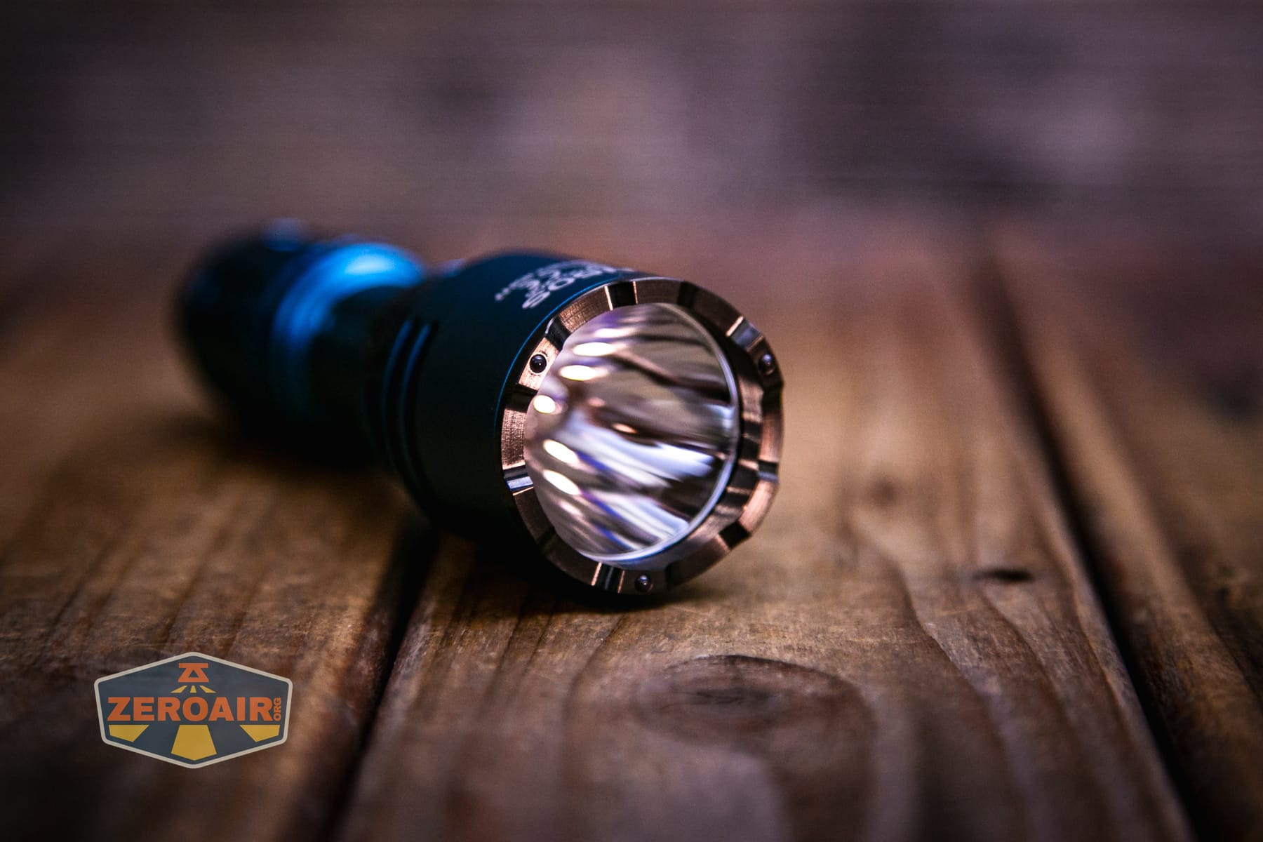 Niwalker N50S long range flashlight reflector detail