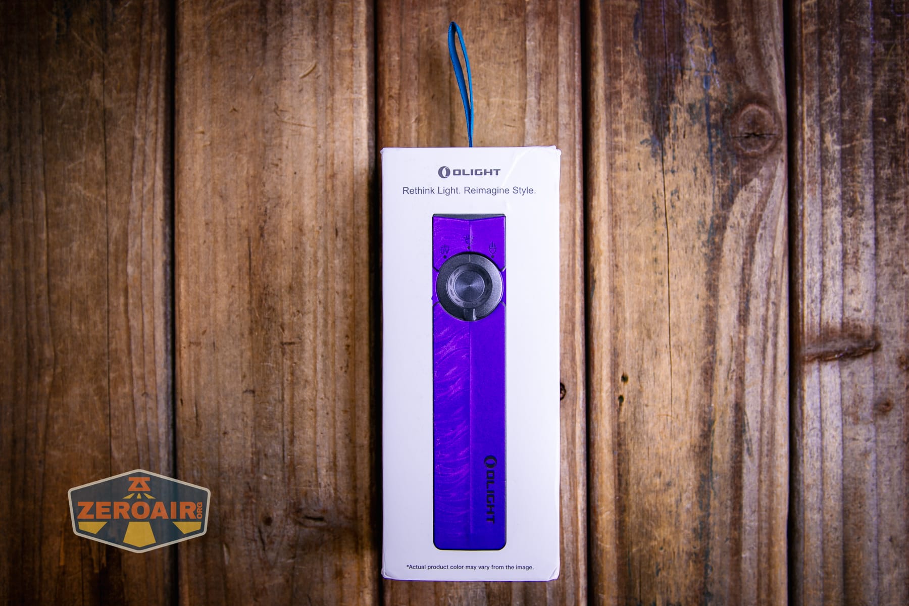 Olight ArkPro Nebula Violet Flat flashlight box