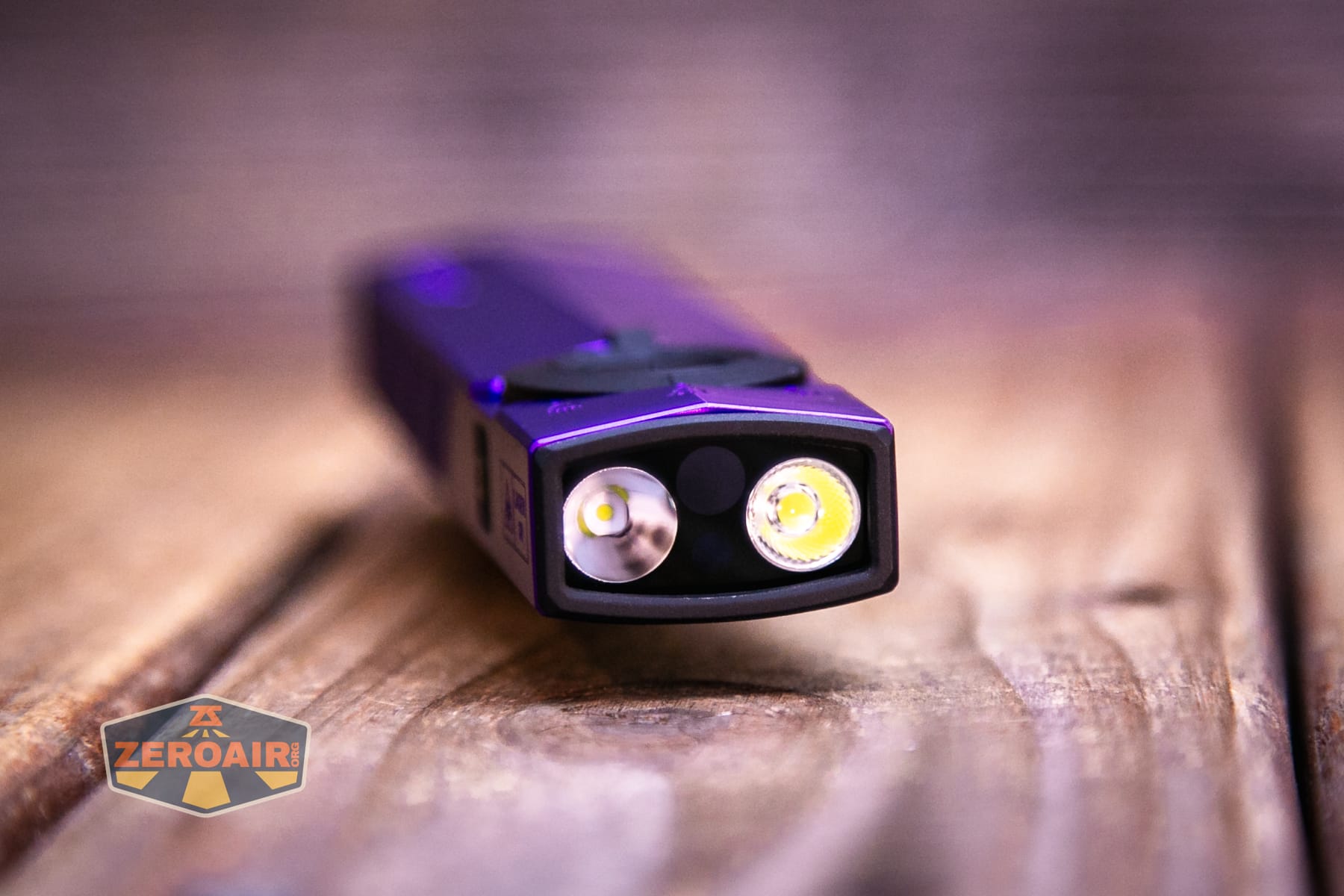 Olight ArkPro Nebula Violet Flat flashlight emitters