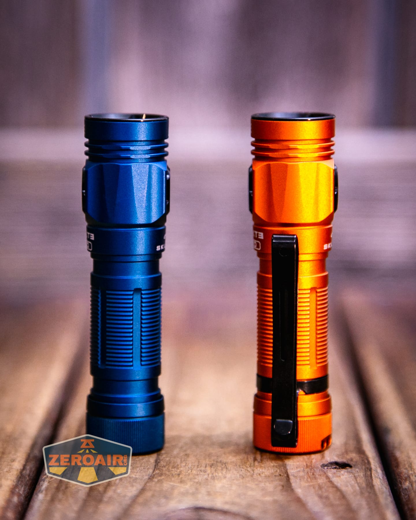 Skilhunt M150 V4 flashlight showing all sides