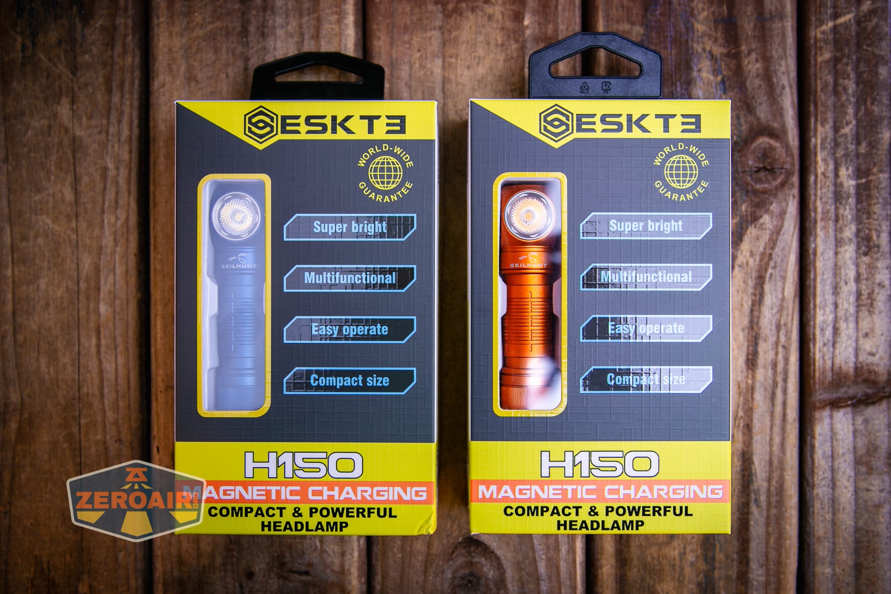 Skilhunt H150V4 headlamp box