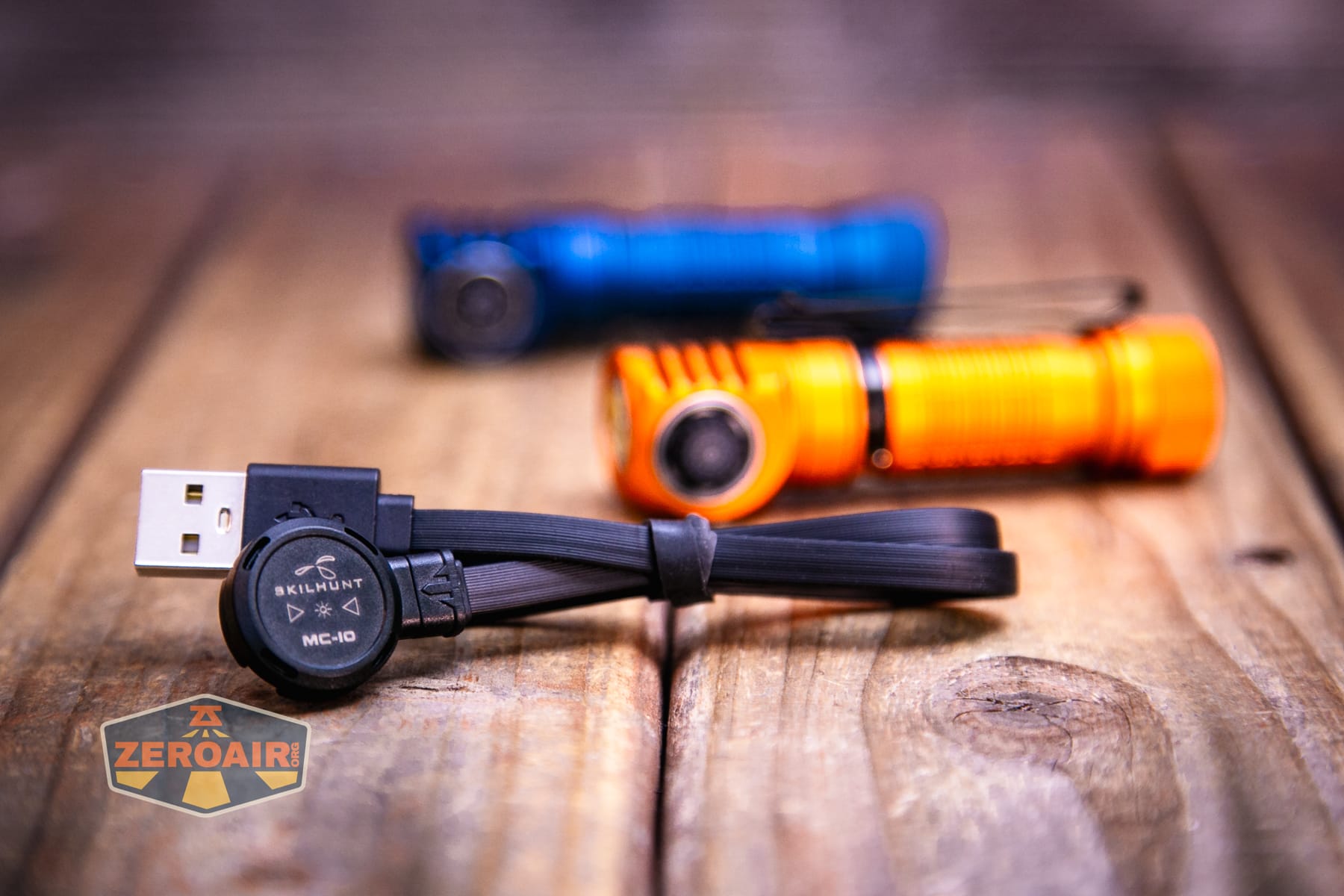 Skilhunt H150V4 3000K headlamp charging cable