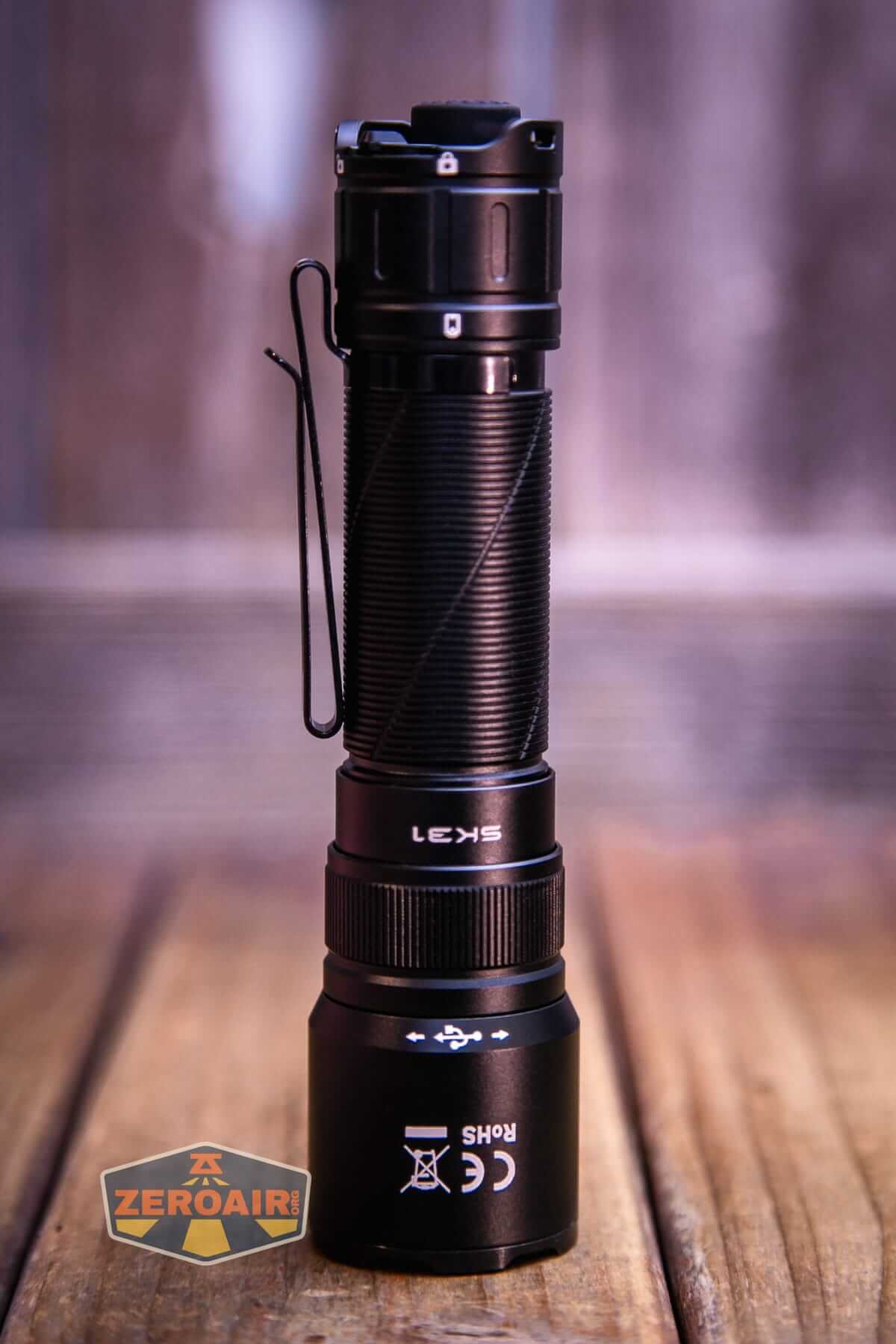 Sofirn SK31 Tactical Duty flashlight showing all sides