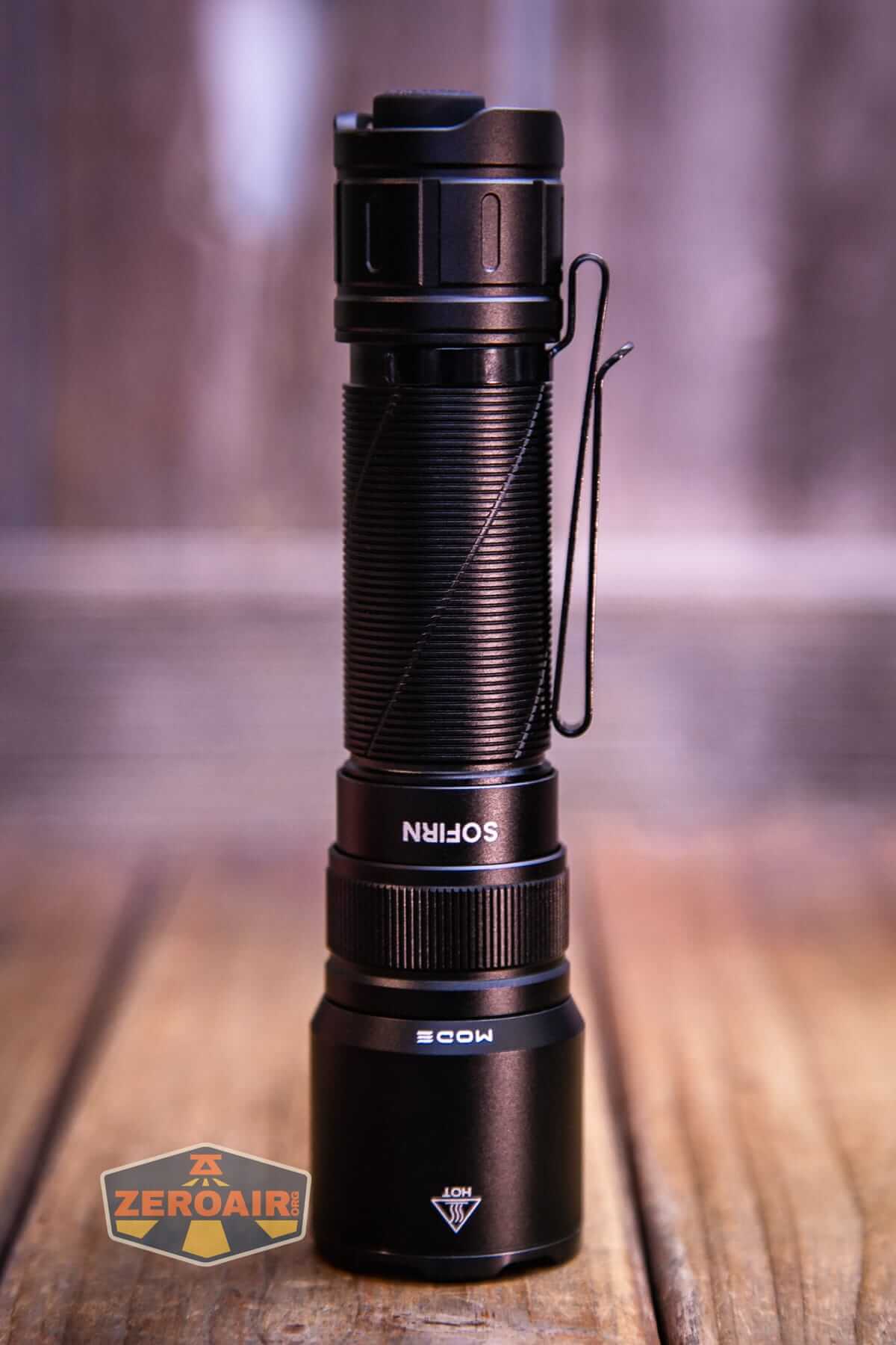 Sofirn SK31 Tactical Duty flashlight showing all sides